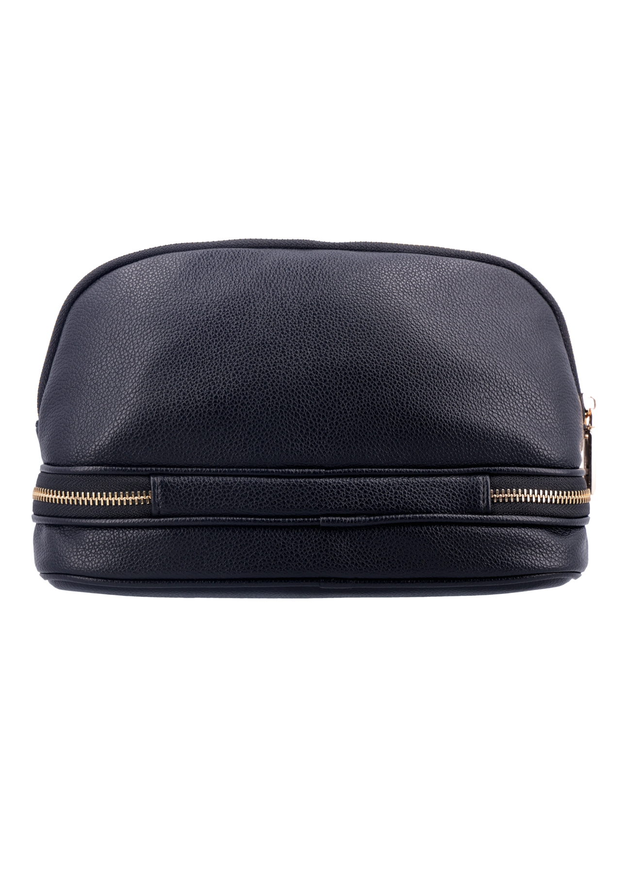 Black women's cosmetic bag TOREC-1348-9I(Z26), back view of the product on a white background.