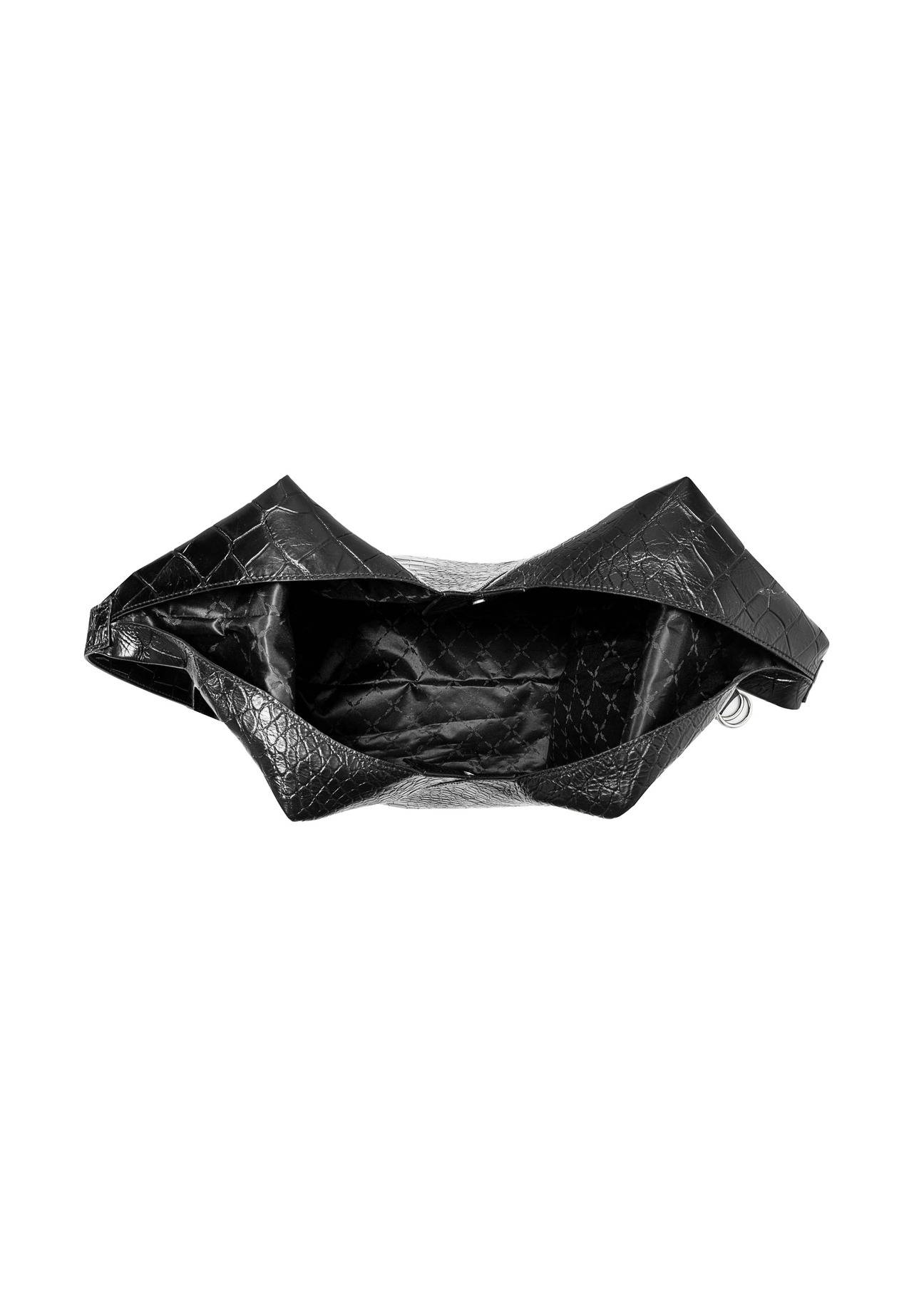 Black leather women's handbag TORES-1171-99(Z25)
