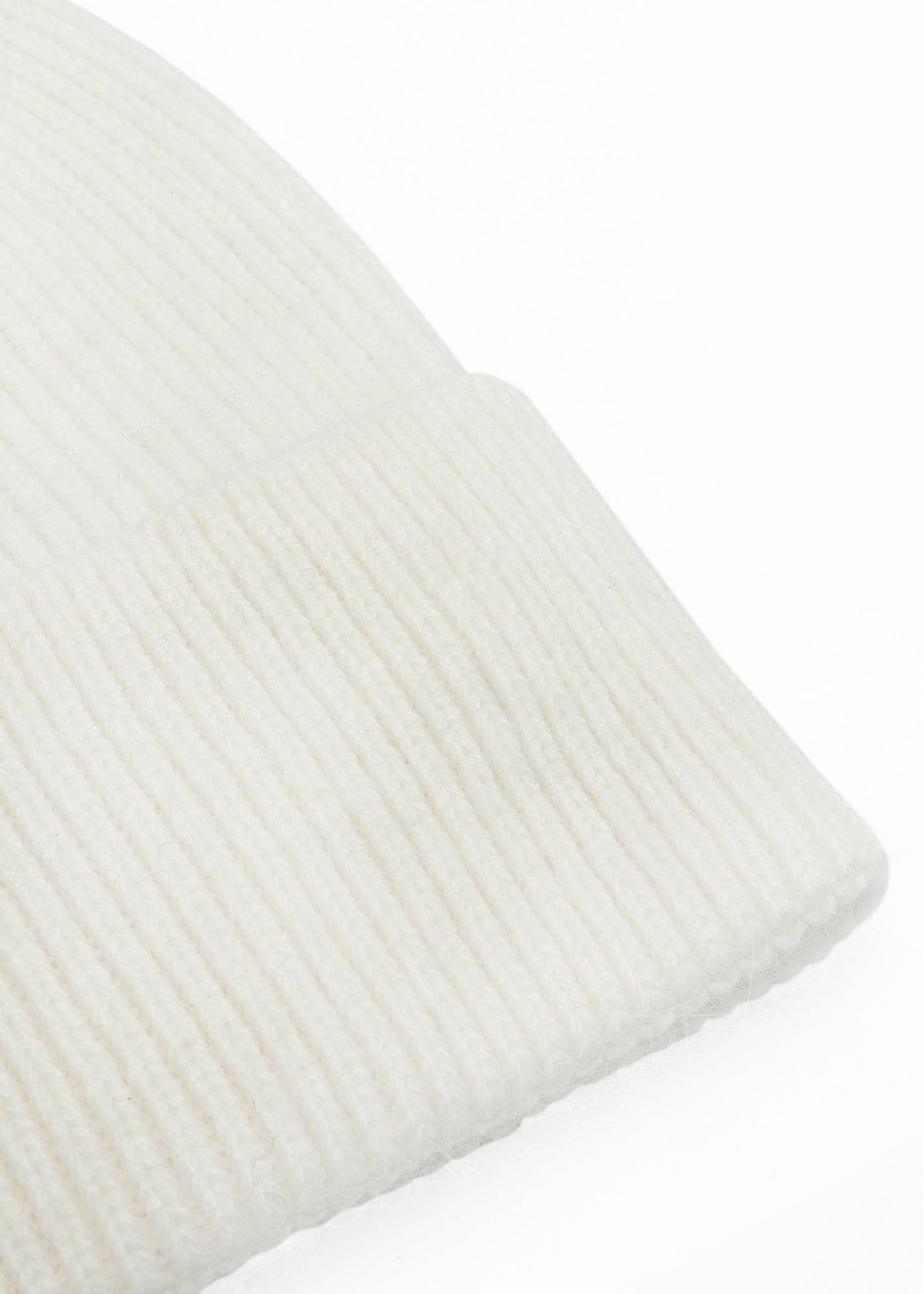 White women's hat CZADT-0206-11(Z25) - close-up of the detail on a white background.
