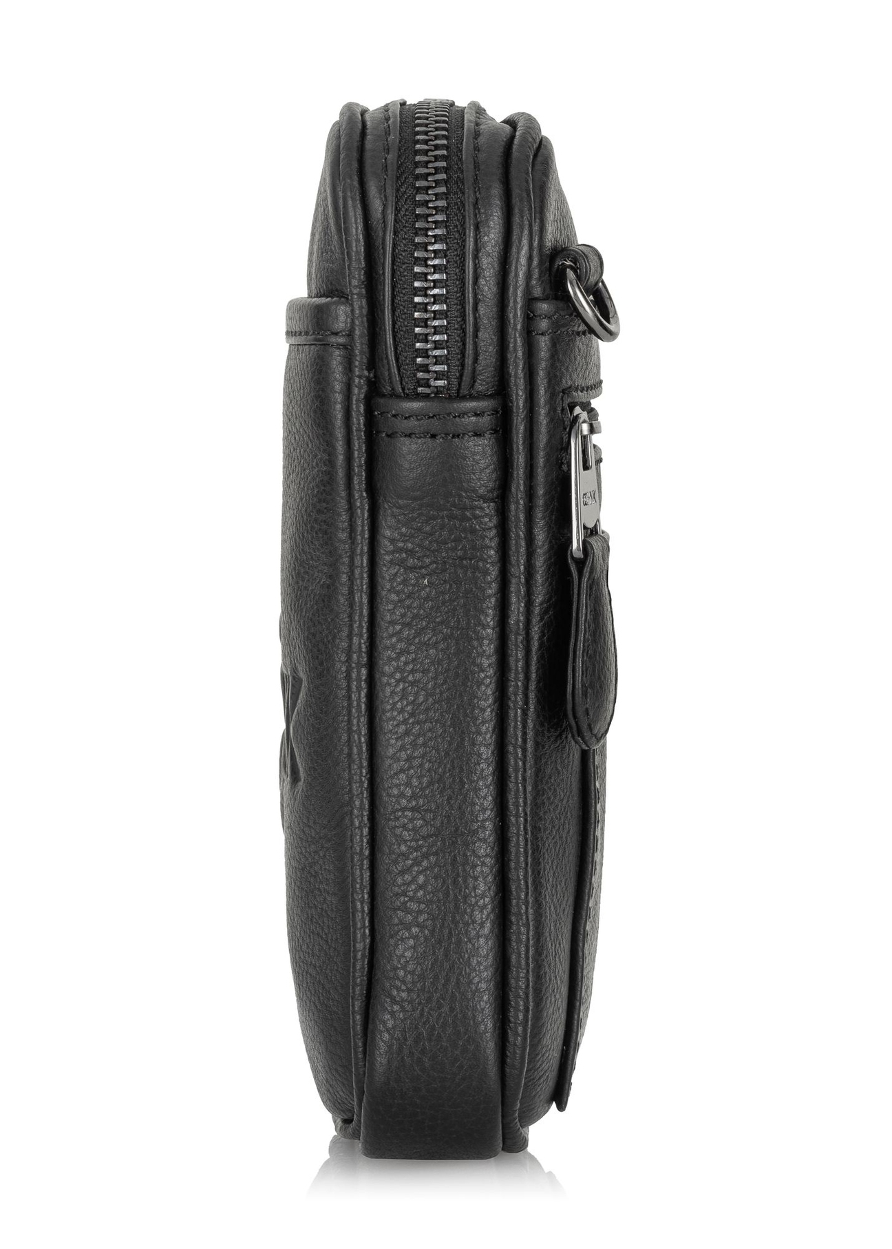 Men's embossed leather pouch PORMS-0515A-99(W23)-02