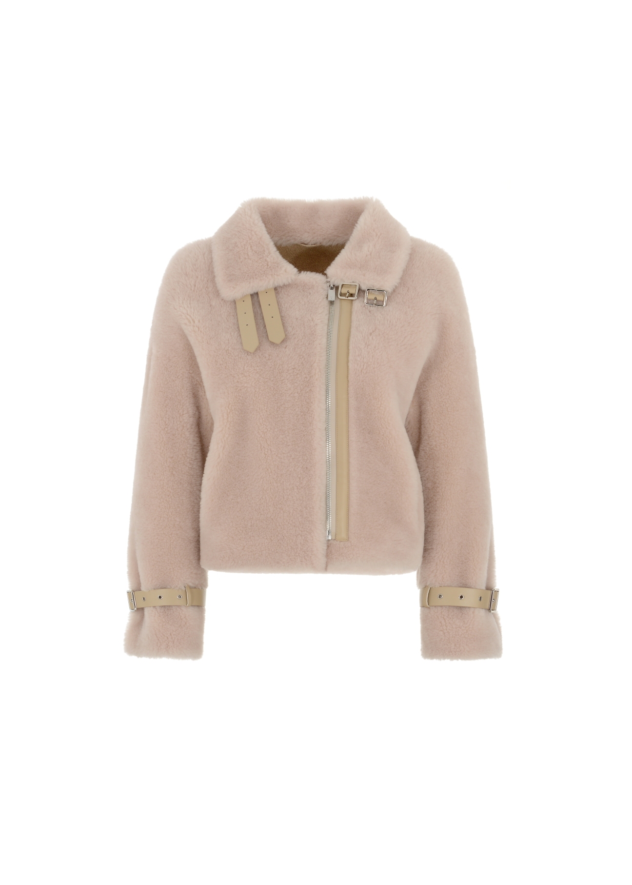 Women's oversize wool fur coat FUTDW-0002-81(Z21)-05
