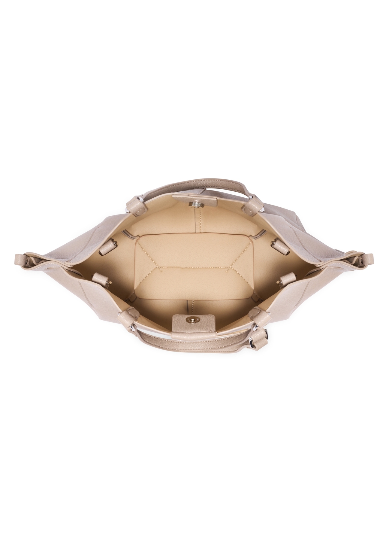 Dark beige women's handbag TOREC-1231-1K(Z26)