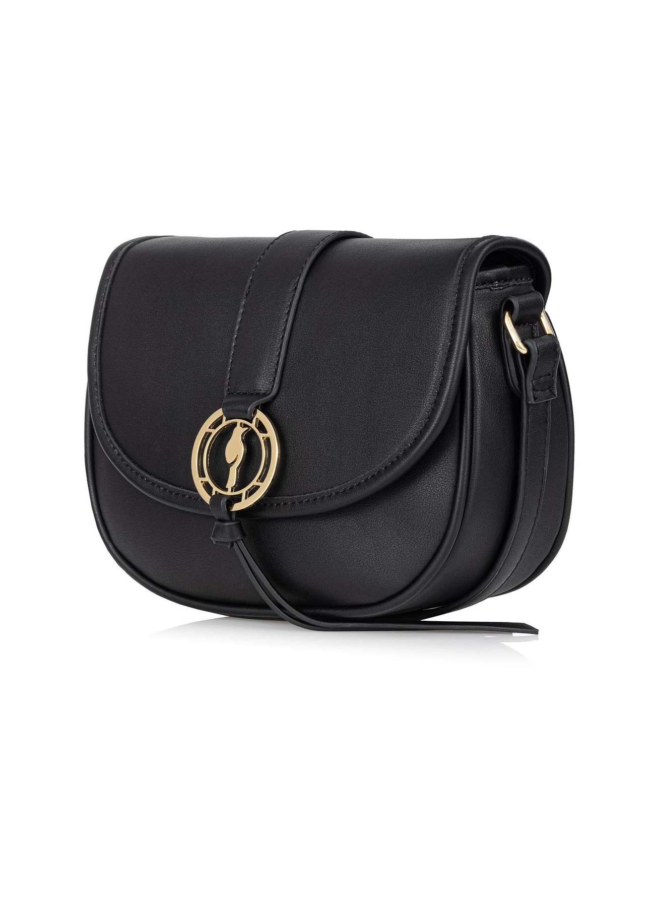 Black rounded mailbag TOREC-0756A-99(W24)-02