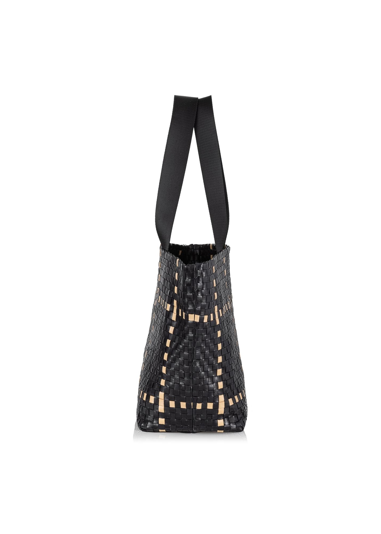 Women's leather shopper bag TORES-0920-99(W23)-02