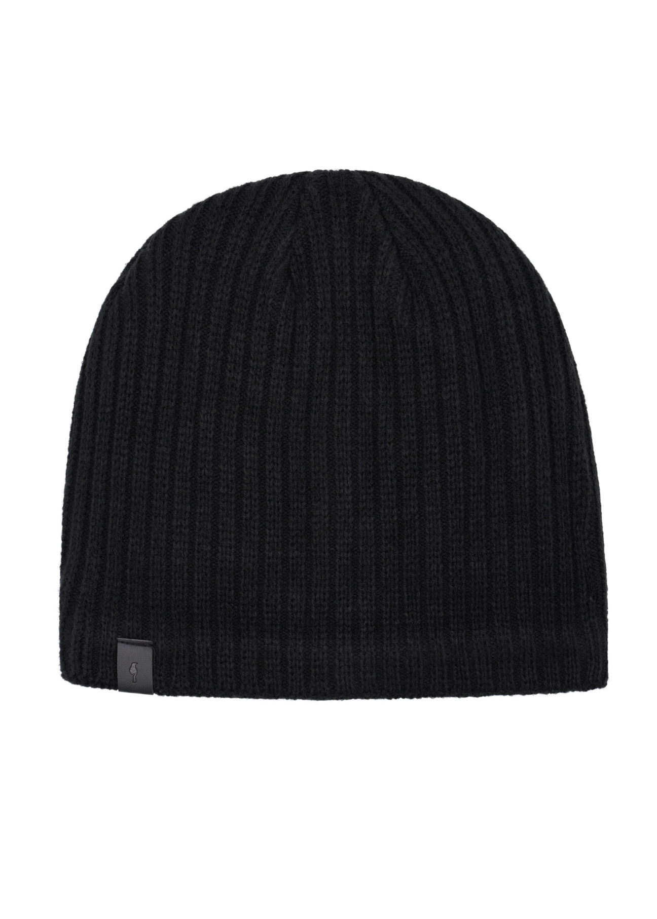 Black men's cap CZAMT-0020A-99(Z26), front product view on white background.