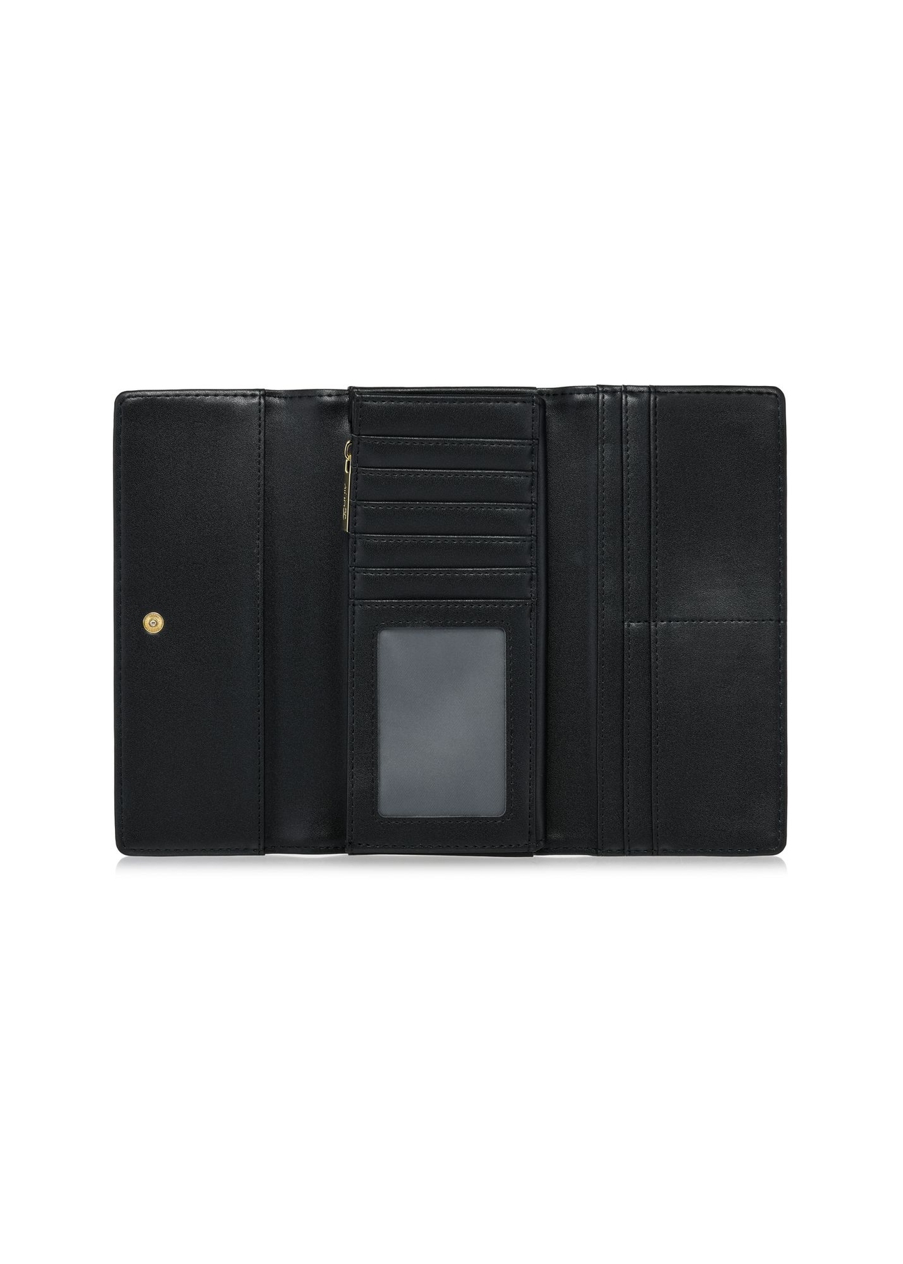 Black large women's wallet POREC-0398-99(Z24)