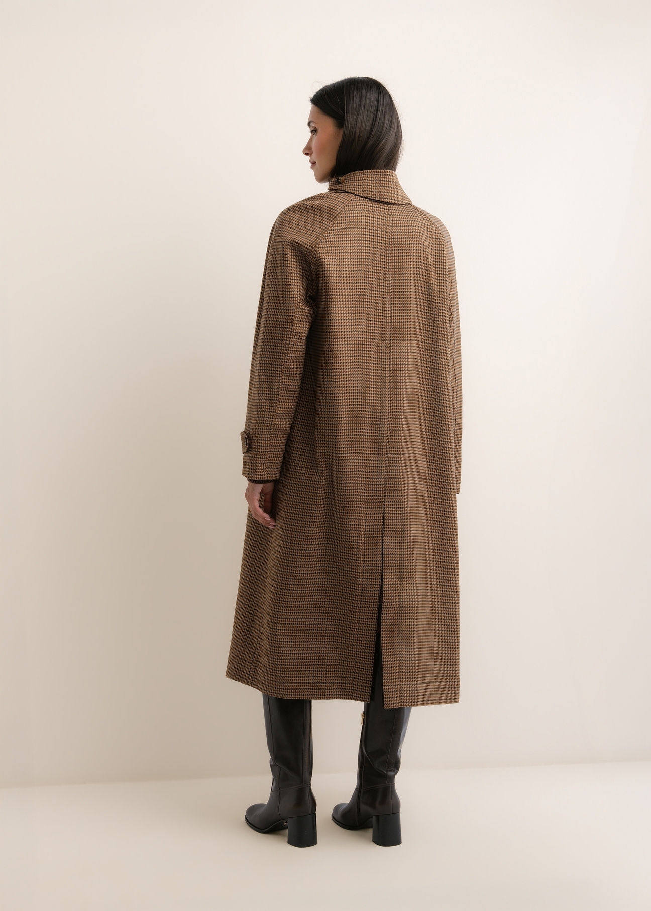 Women's double-sided coat with vest KURDT-0674-1H(Z26)