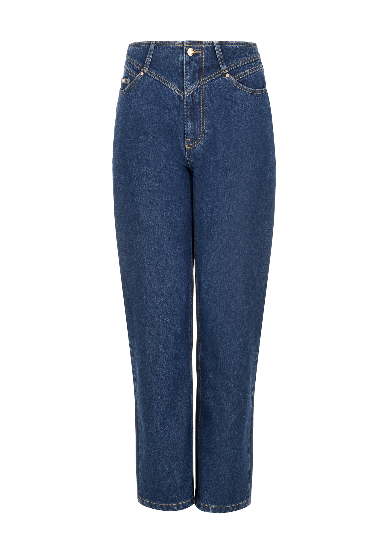Women's straight leg jeans JEADT-0006-69(Z22)-04