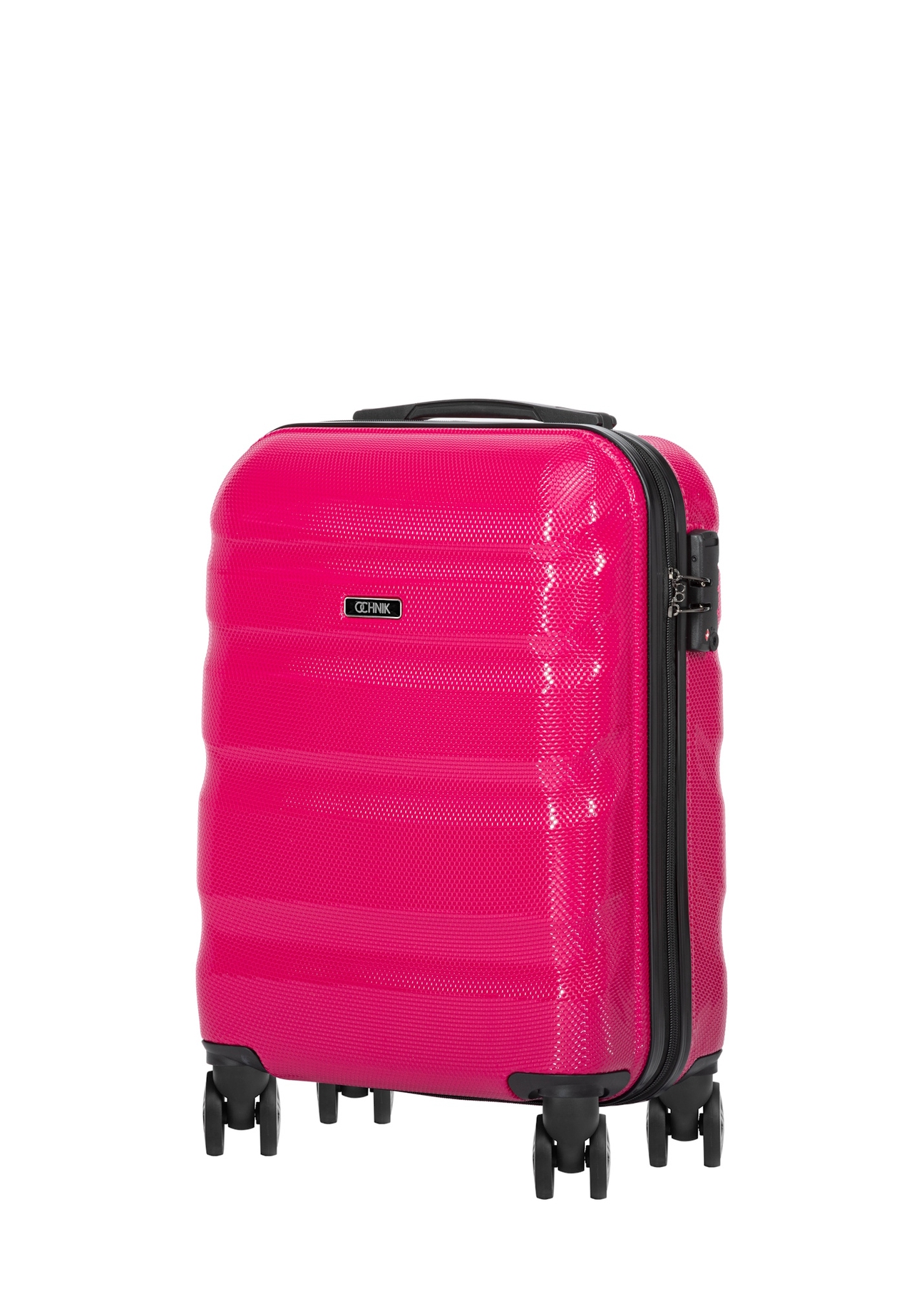 Set of 19'/24'/28' wheeled suitcases WALPC-0012-5E(W26), diagonal product view on white background.