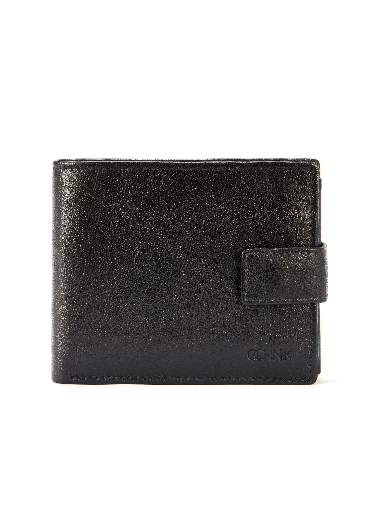 Black men's leather wallet PORMS-0651-99(W25)