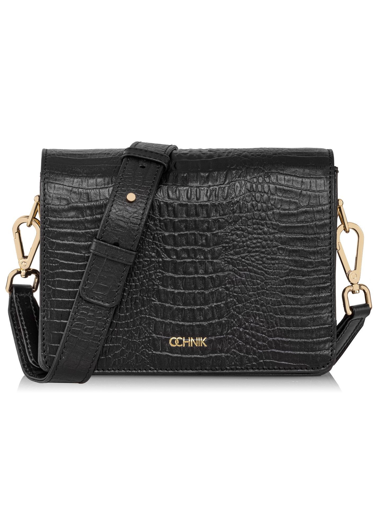 Women's leather postbag TORES-0643A-99(W24)-01