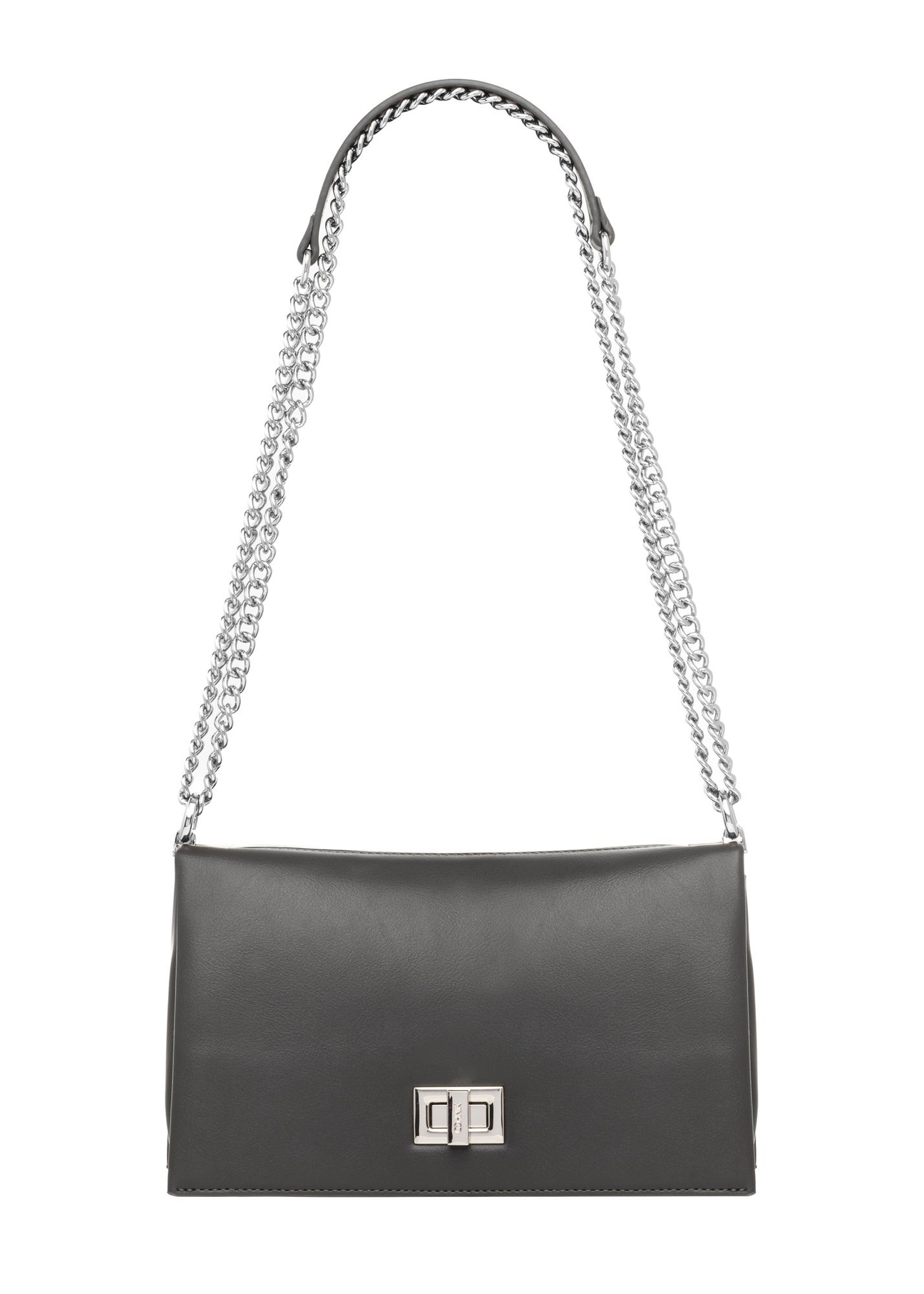 Graphite small women's handbag TOREC-1282-9D(Z26) - front product view, on a white background.