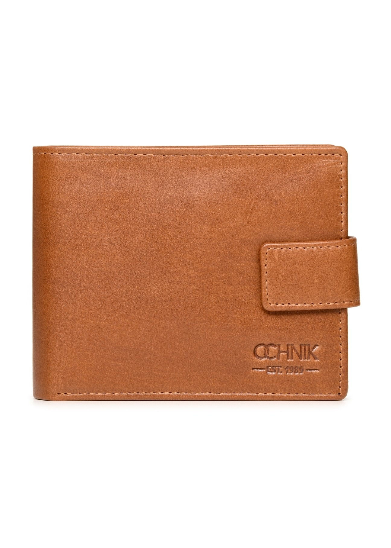 Men's leather wallet PORMS-0302A-88(Z25), product view from the front on a white background.