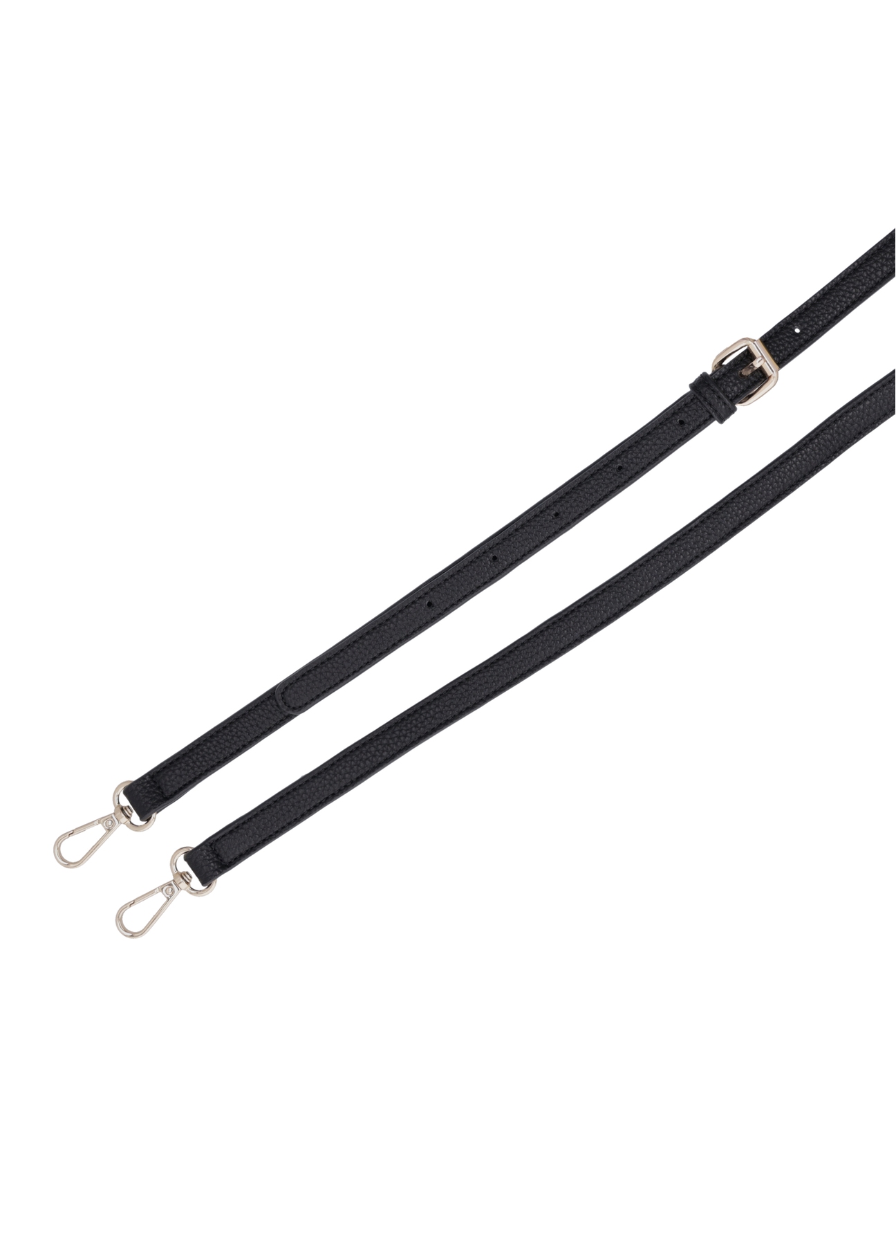 Black small shoulder bag TOREC-1319-9I(Z26), view of the product strap on a white background.