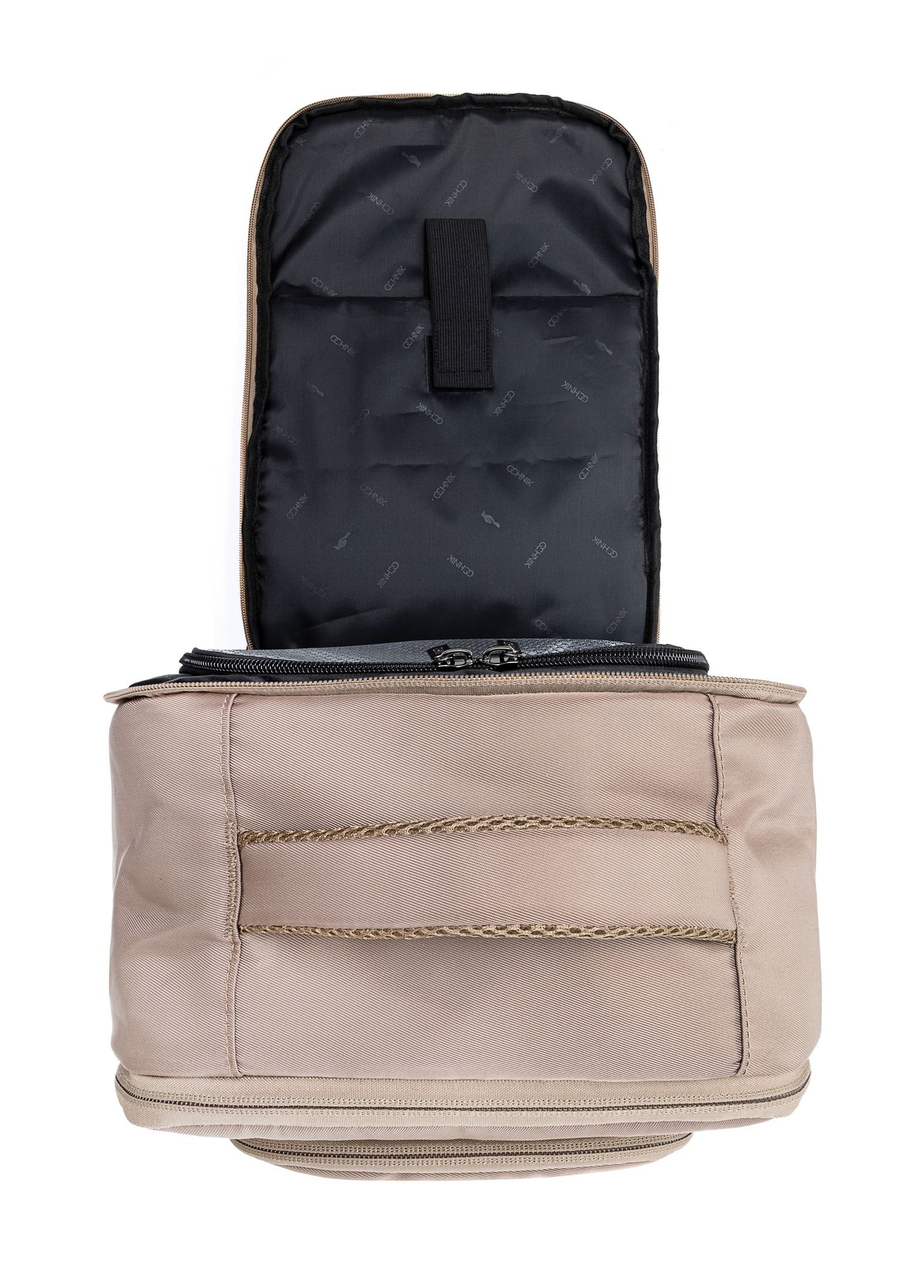 Dark beige airplane backpack PLCMN-0014-1C(W26)