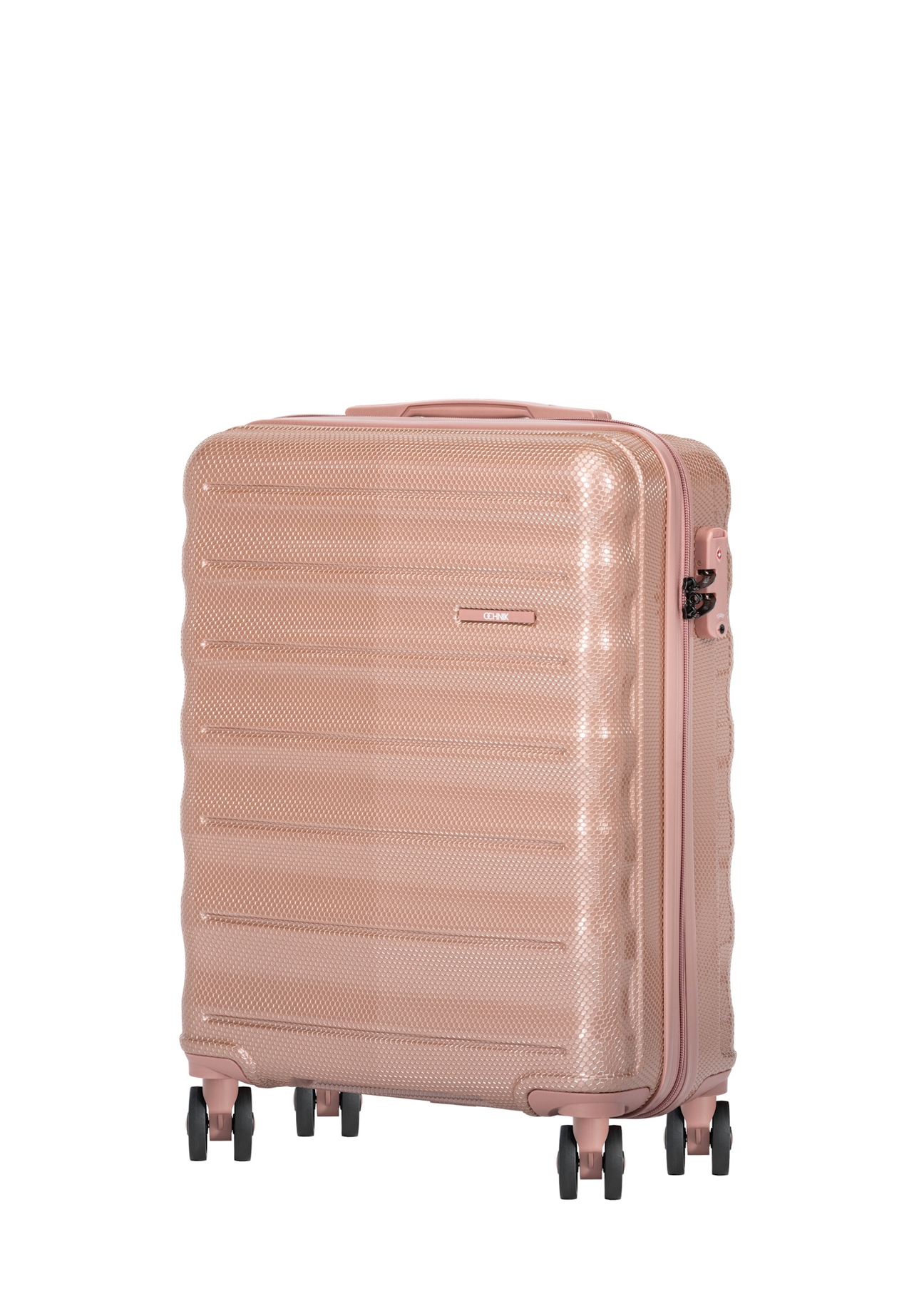 Small suitcase on wheels WALPC-0015-5B-19(W26), diagonal product view on a white background.