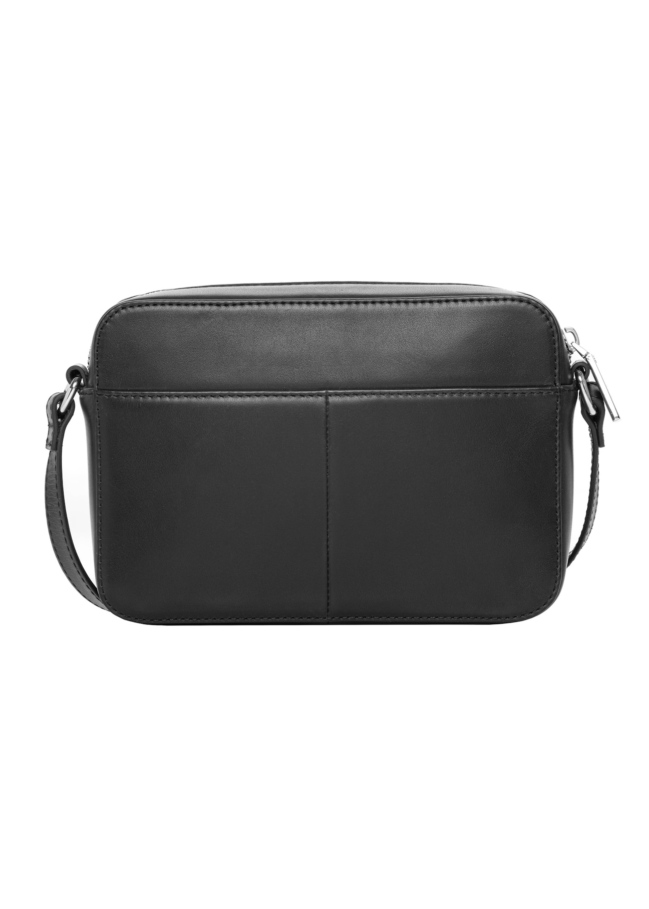 Women's leather shoulder bag TORES-1430-99(Z26), product view from the back on a light background.