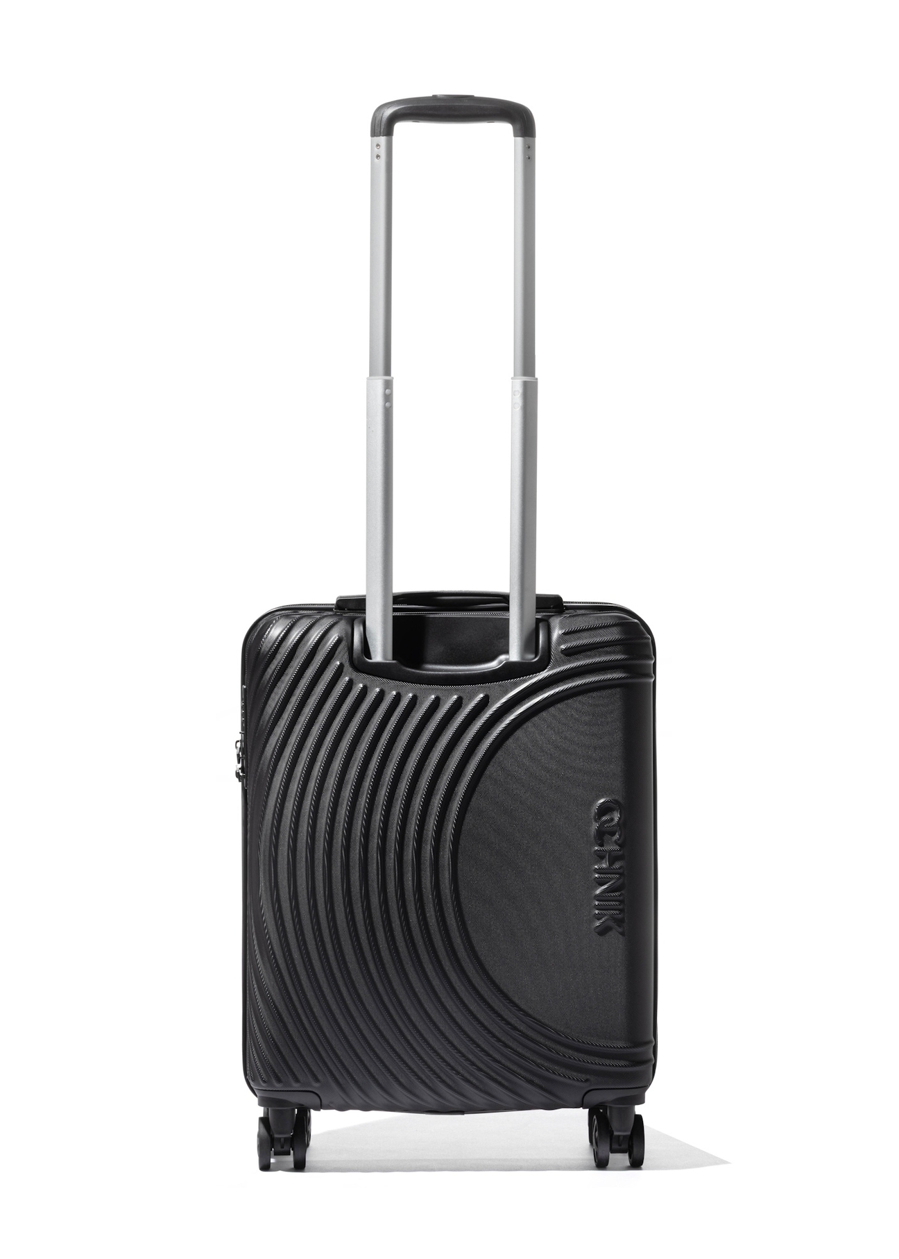 Small wheeled suitcase WALAB-0088-99-19(W26), rear view of the product on a white background.