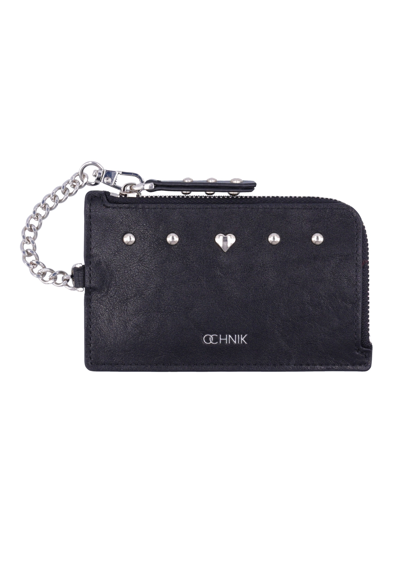 Black women's wallet POREC-0447-99(Z26), front product view on white background.