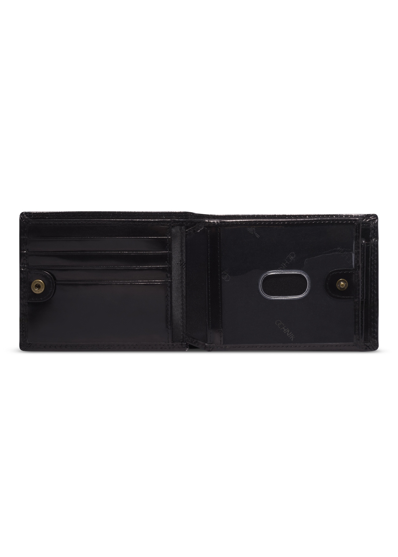 Men's wallet PL-134-99(KS), product view inside on white background.