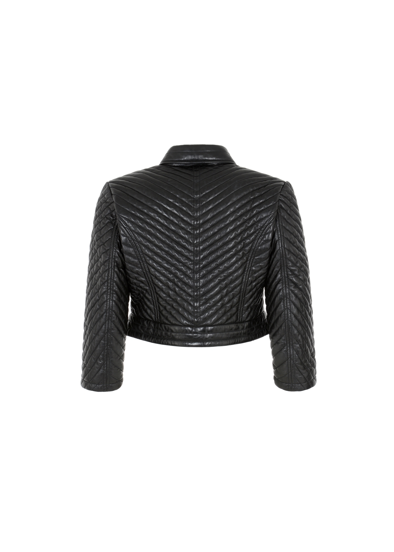 Women's Short Leather Ramones KURDS-0317-1220(W22)-05