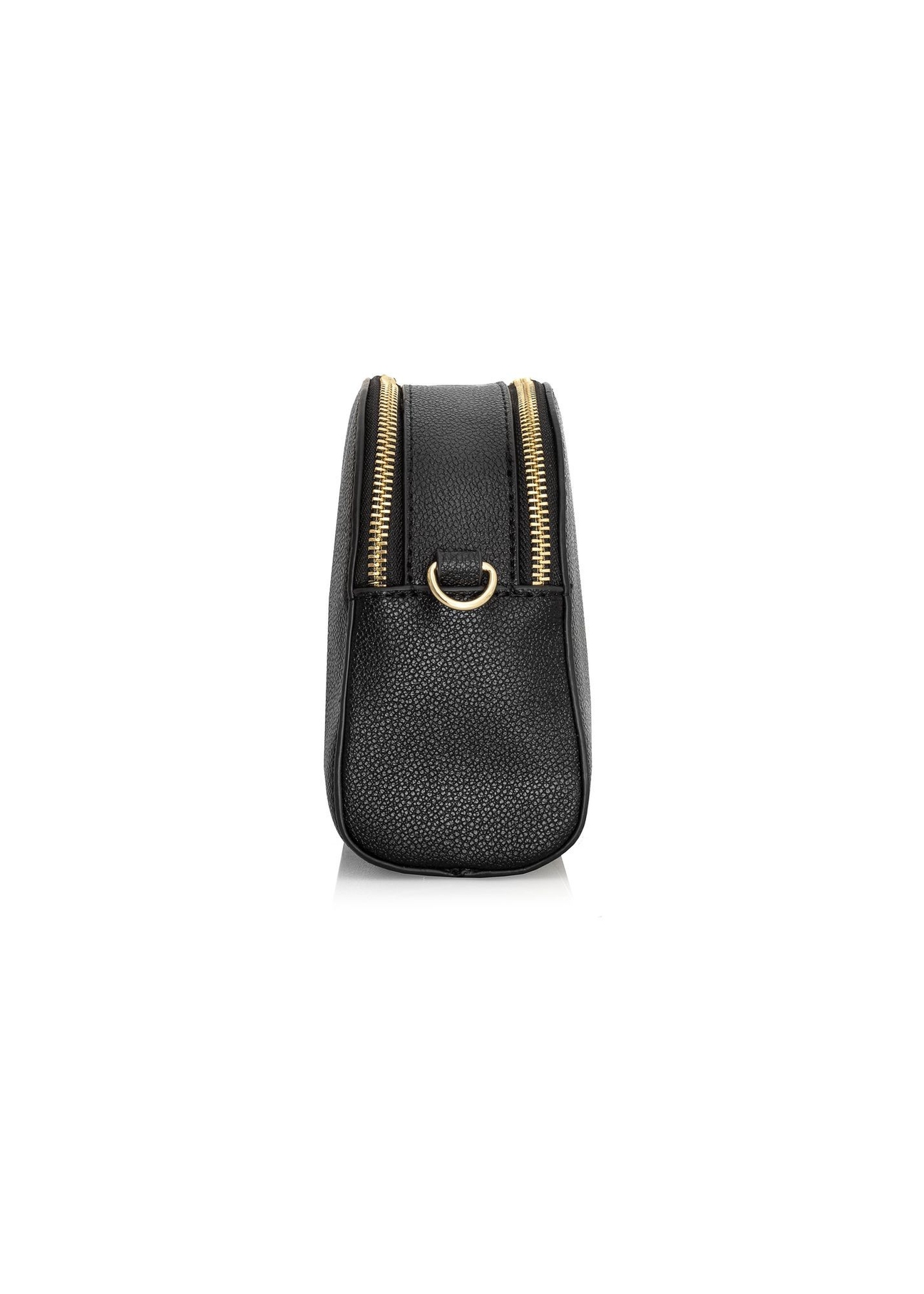 Black small women's handbag TOREC-0036E-99(Z25), side view of the product on a white background.