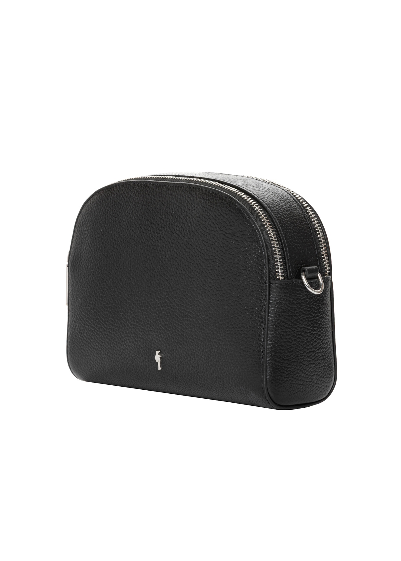 Small two-compartment leather women's handbag TORES-1349-9I(Z26), diagonal product view on a white background.