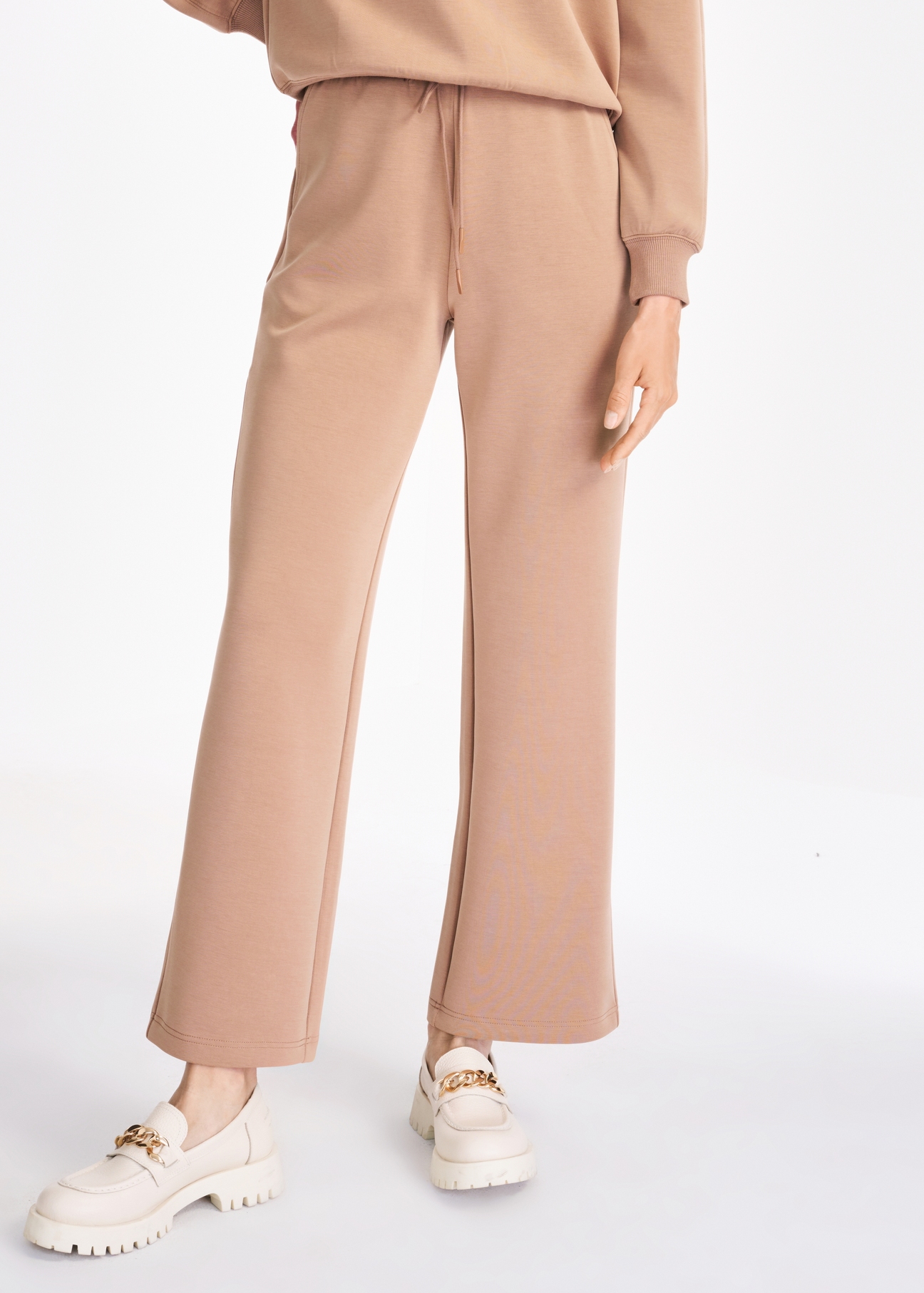 Women's wide sweatpants SPODT-0075-81(Z22)-01