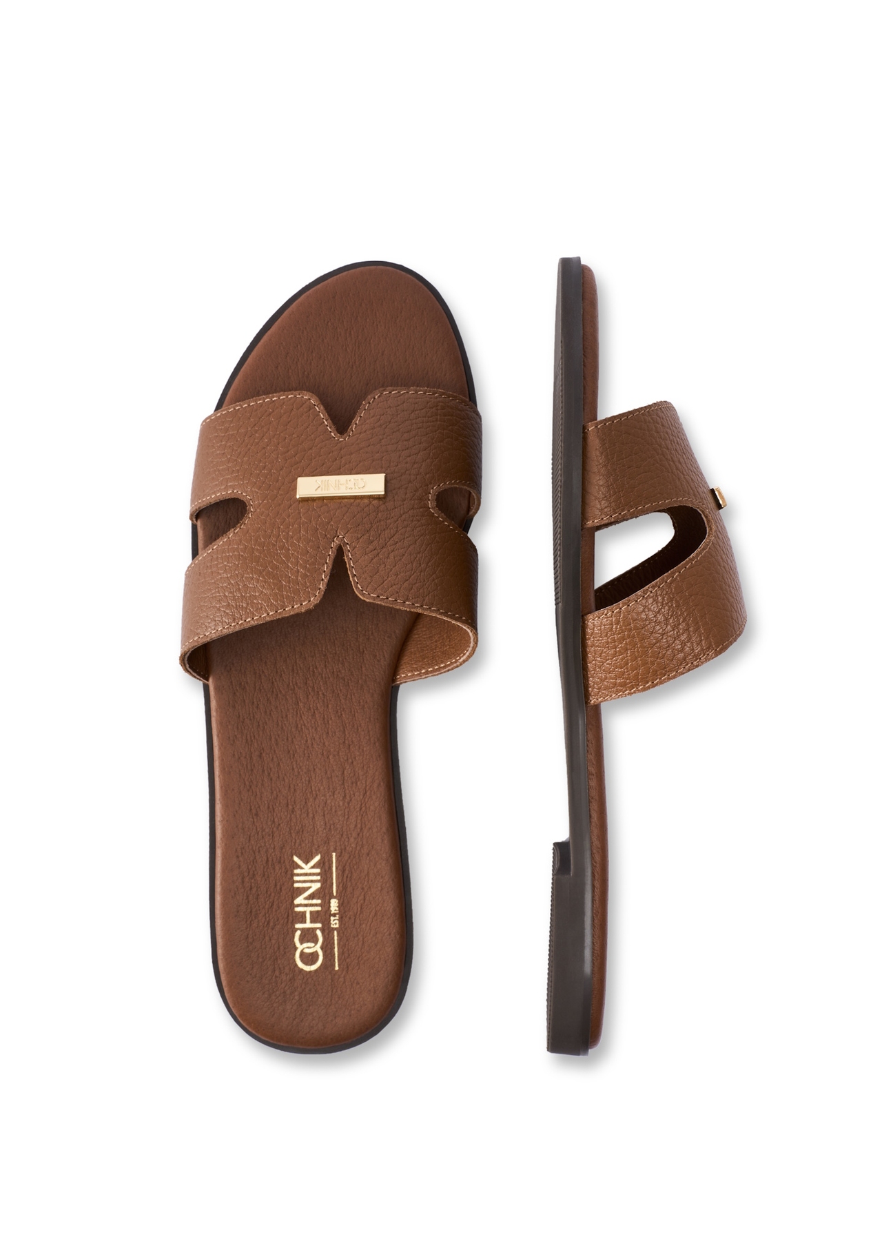 Camel women's flip-flops BUTYD-0725D-1D(W26), product view from above on a white background.