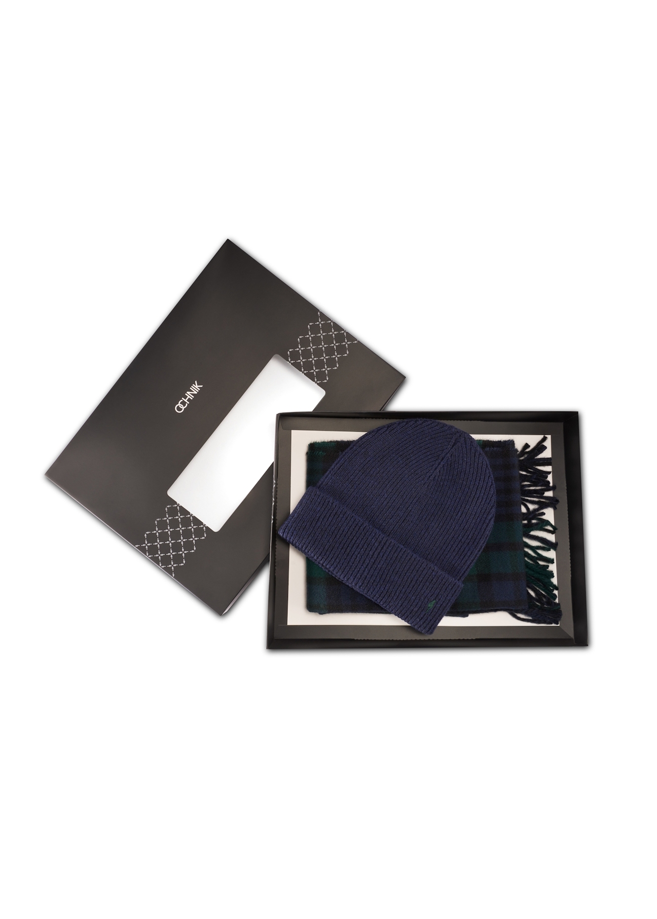 Men's hat and scarf set ZESTM-0007-69(Z25)