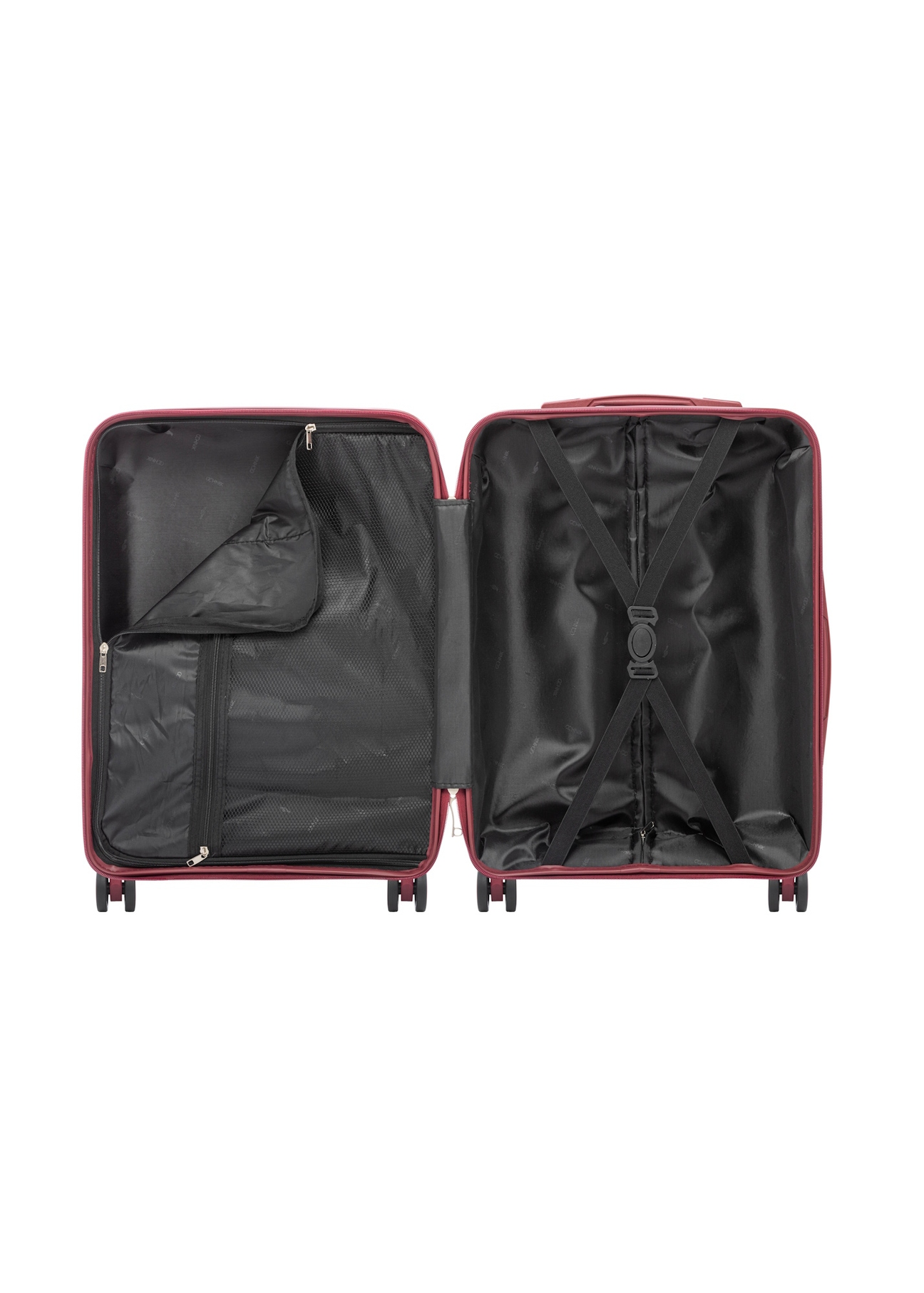 Small suitcase on wheels WALPP-0027-4B-19(W26)