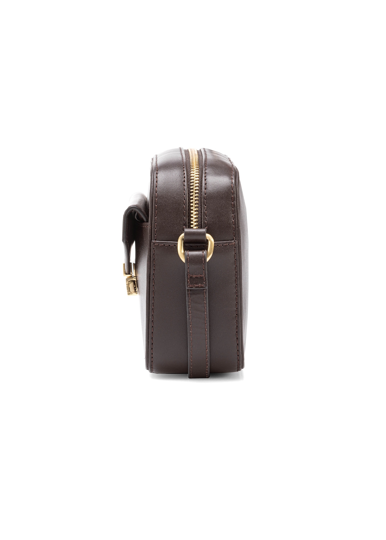 Leather small women's handbag TORES-1201-89(Z25), side view of the product on a white background.