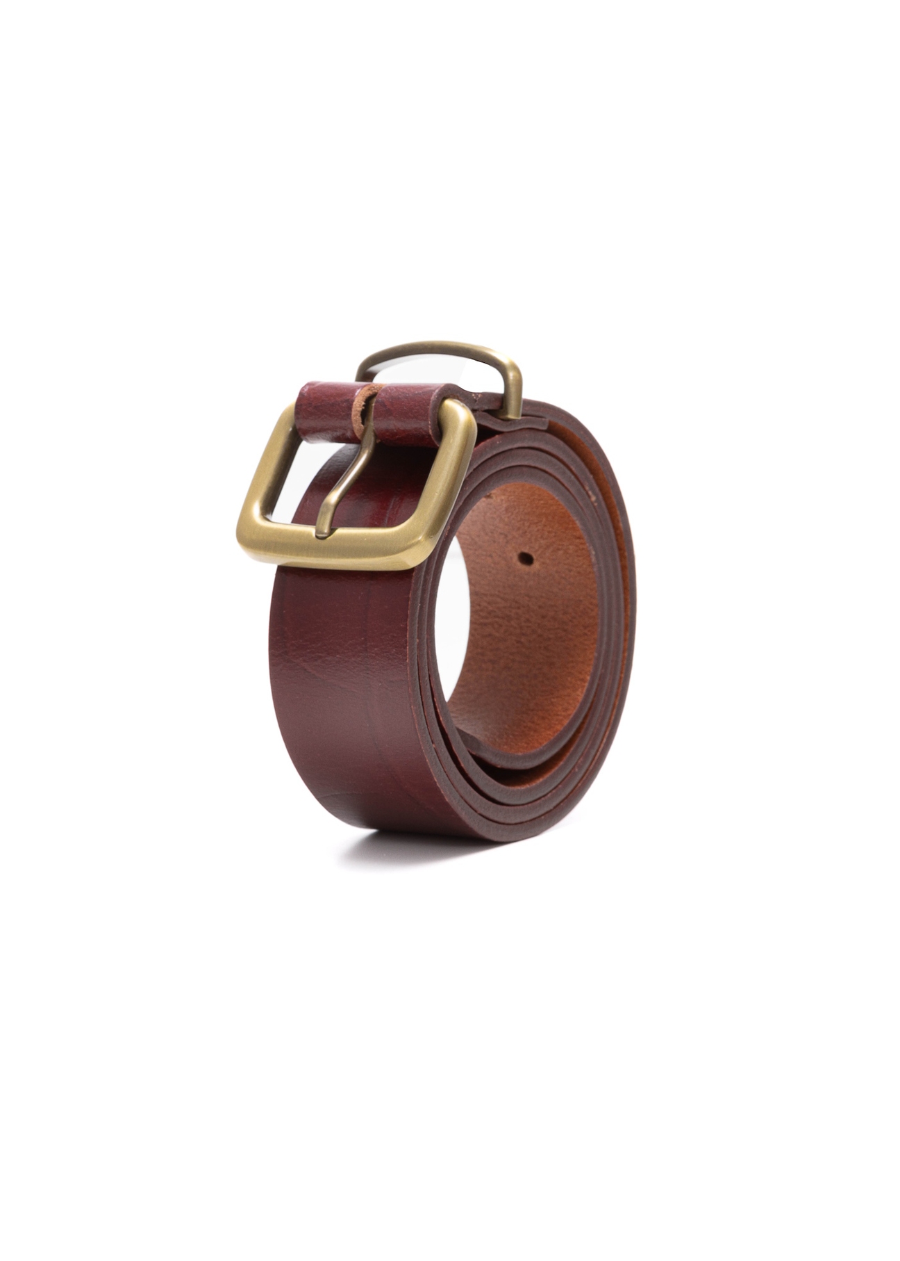 Croco women's leather belt PASDS-0312A-49(Z25), diagonal product view on white background.
