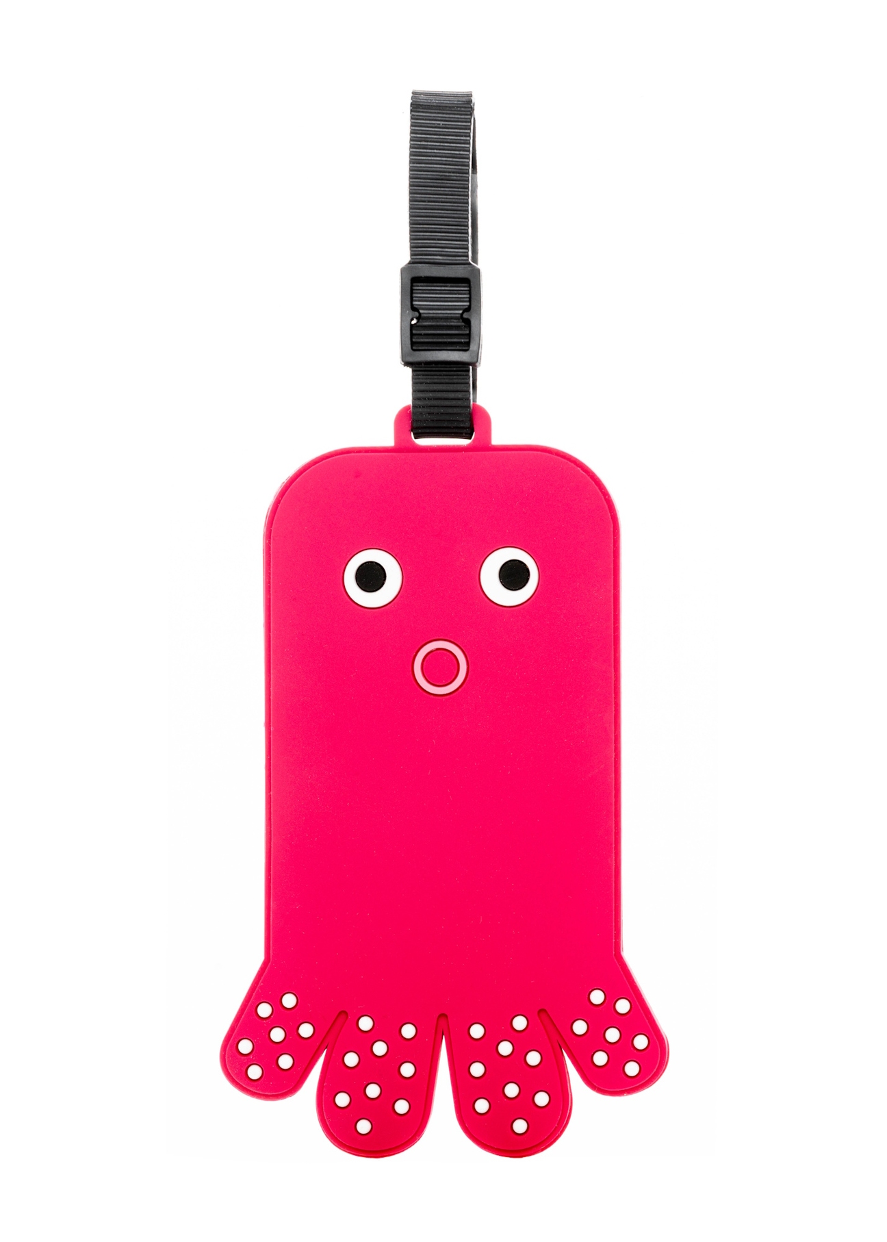 Luggage tag AW-012-0004-5E(W26), front product view on white background.