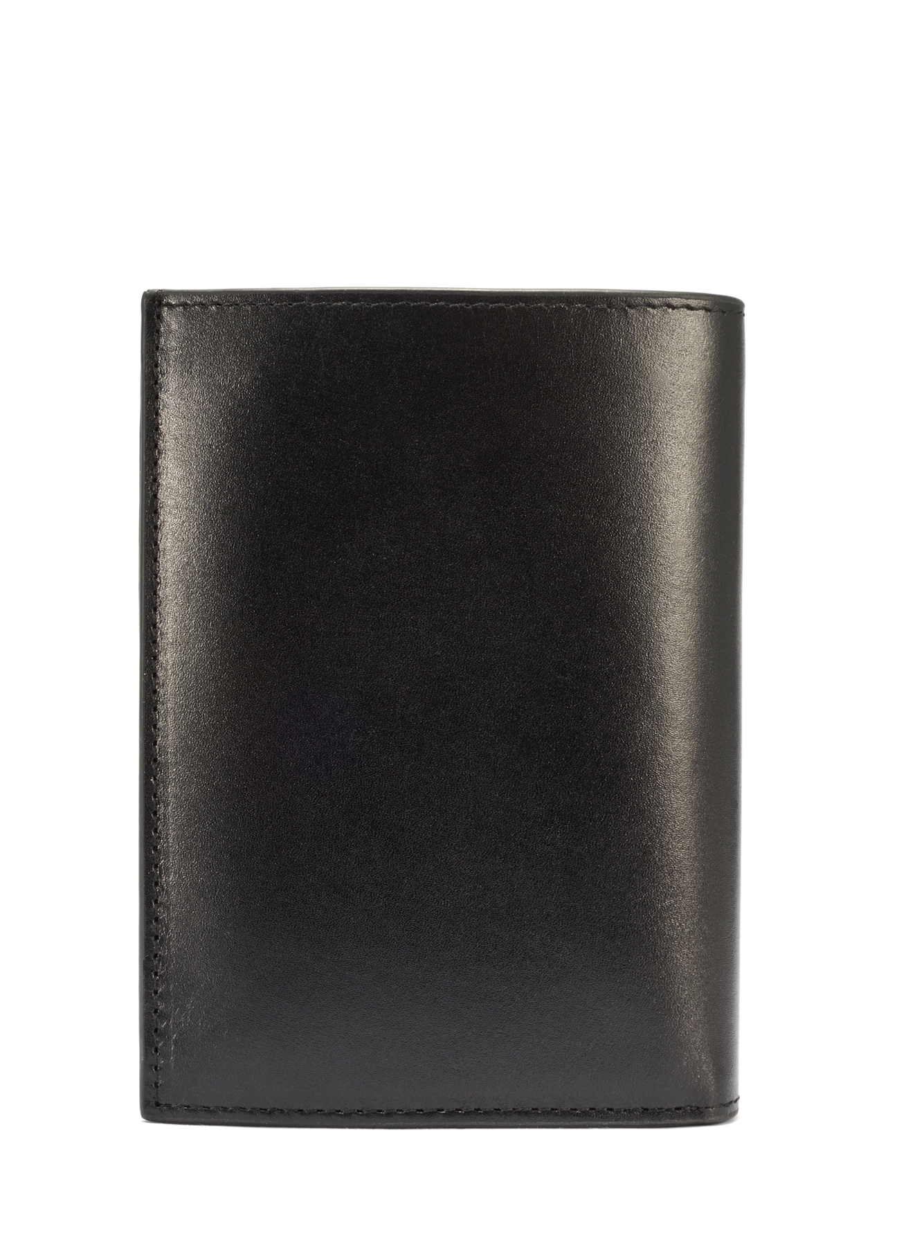 Leather black men's wallet PORMS-0640-99(W25)