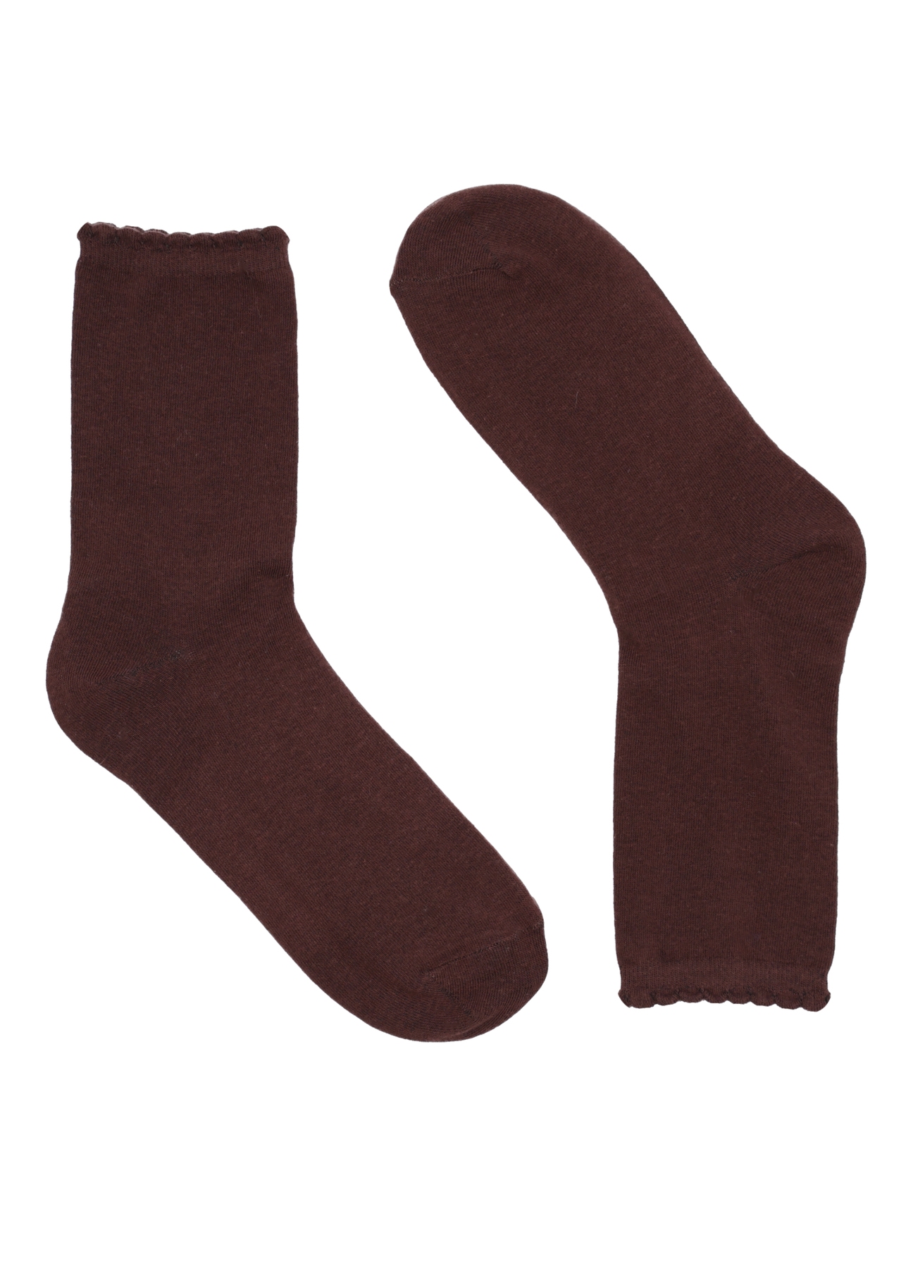 Two-pack of women's socks ZESDT-0053-1B(Z26) - product view from above, on a white background.