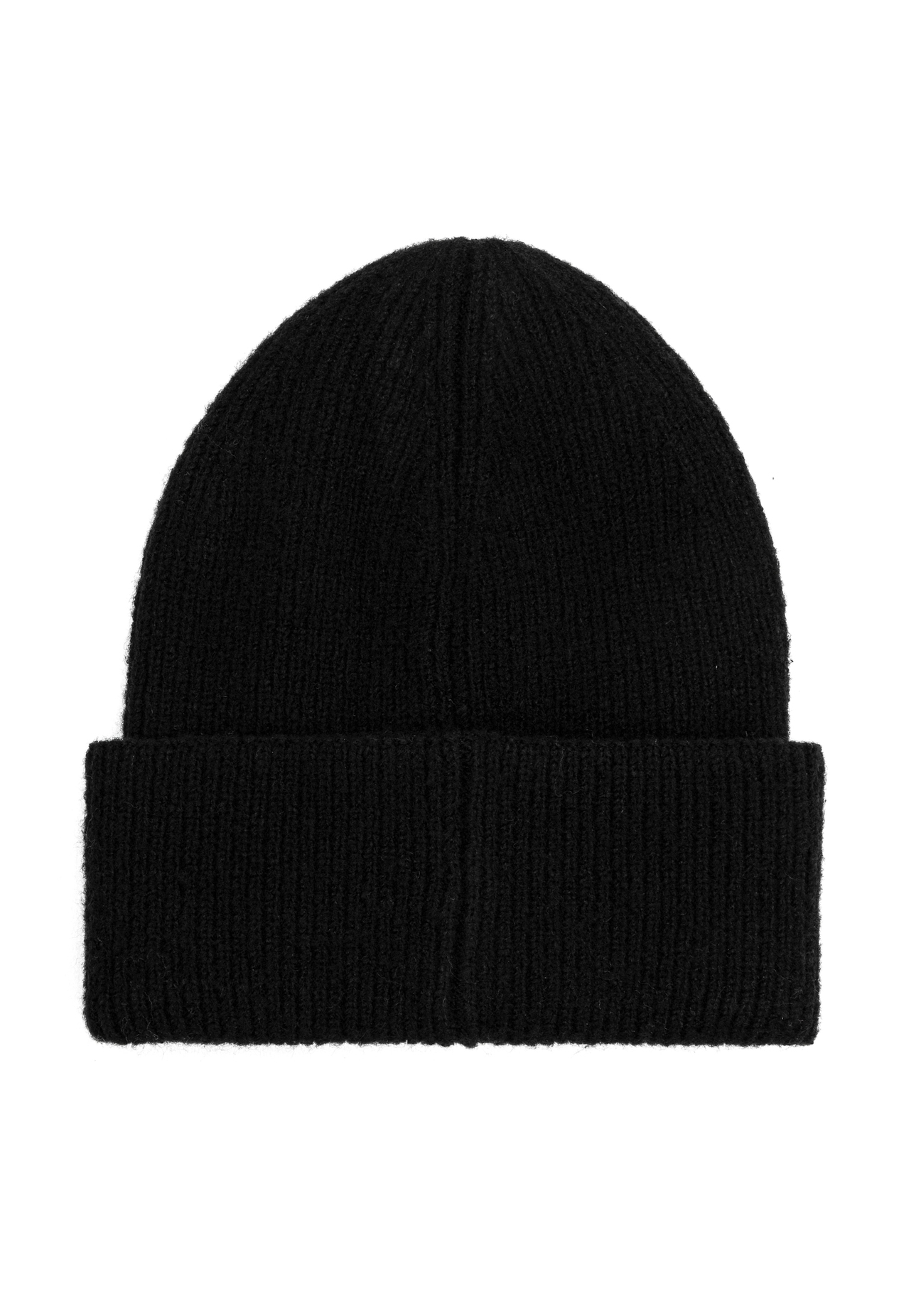 Black men's cap CZAMT-0070A-99(Z25), product view from the back on a white background.