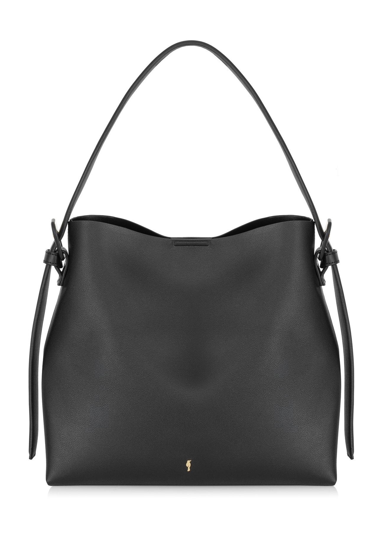 Black women's shopper bag TOREC-0903A-99(W25)-01