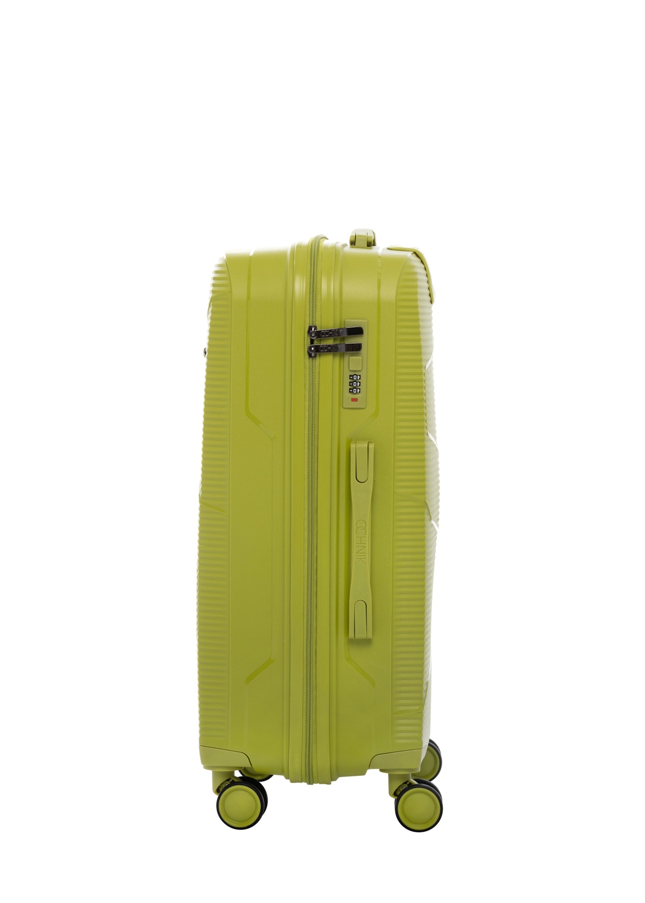 Medium suitcase on wheels WALPP-0028-8G-24(W26), side view of the product on a white background.
