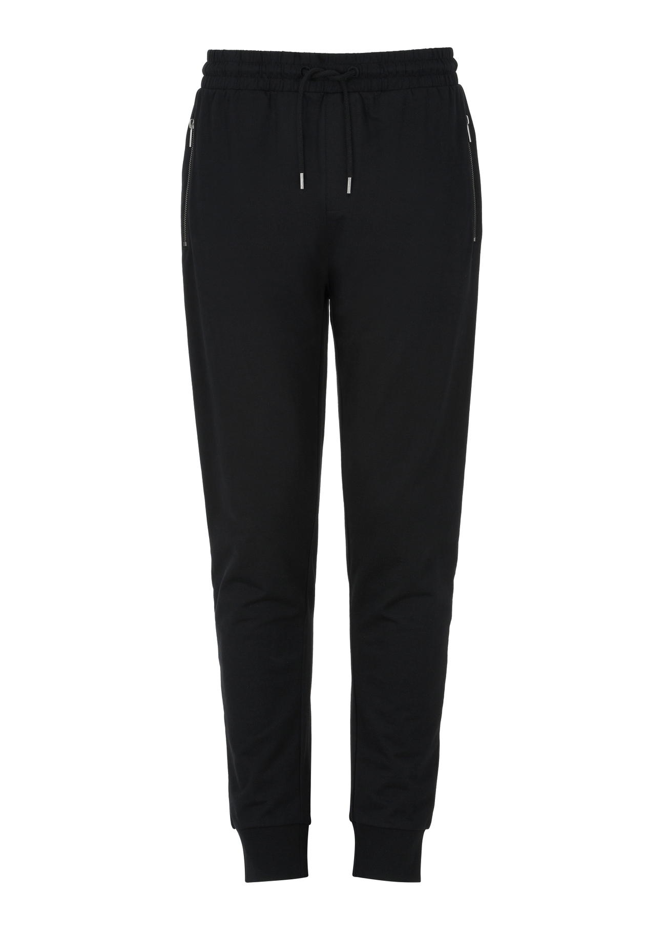 Black men's sweatpants SPOMT-0092-99(W24)-05