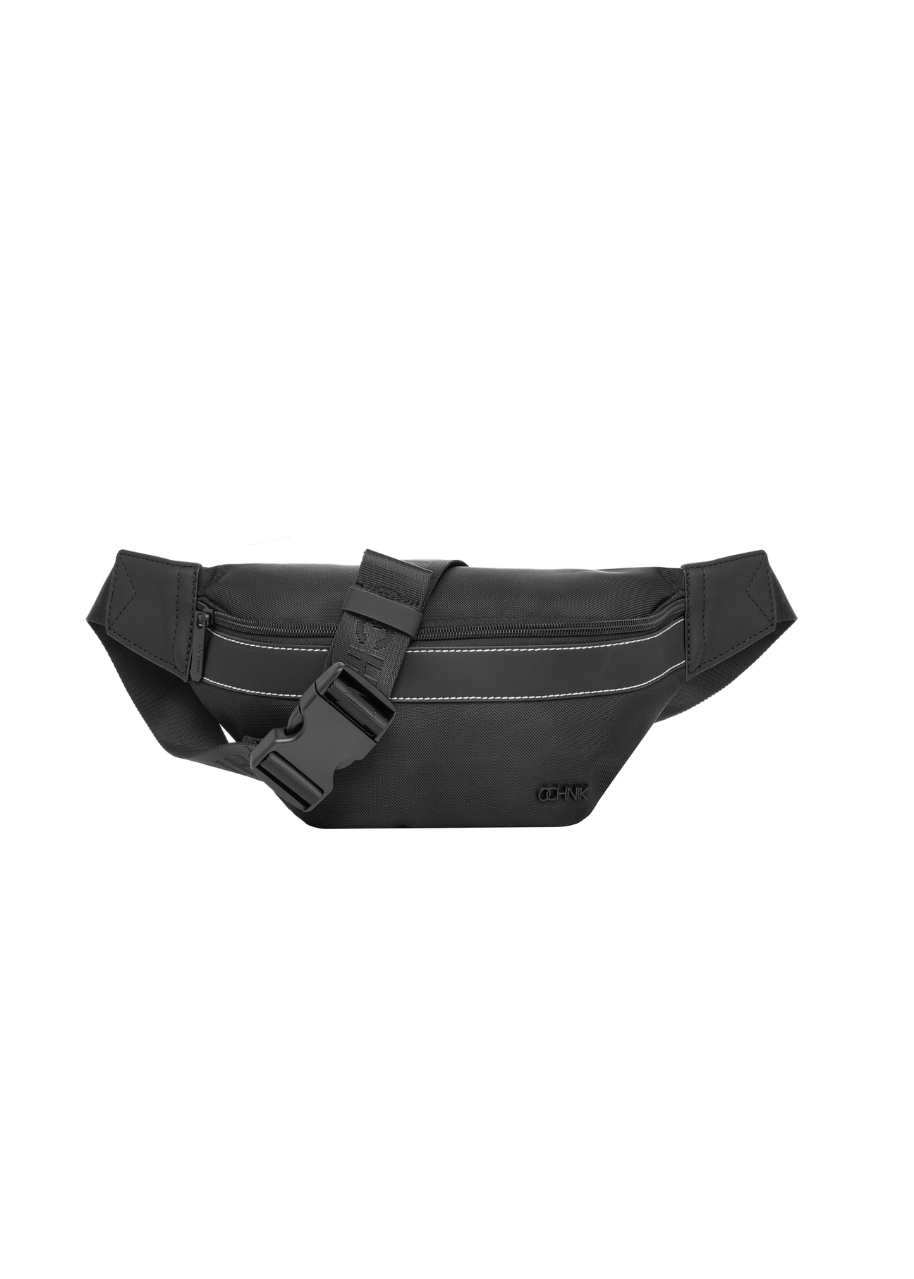 Men's black waist bag TORMN-0424-99(Z26)