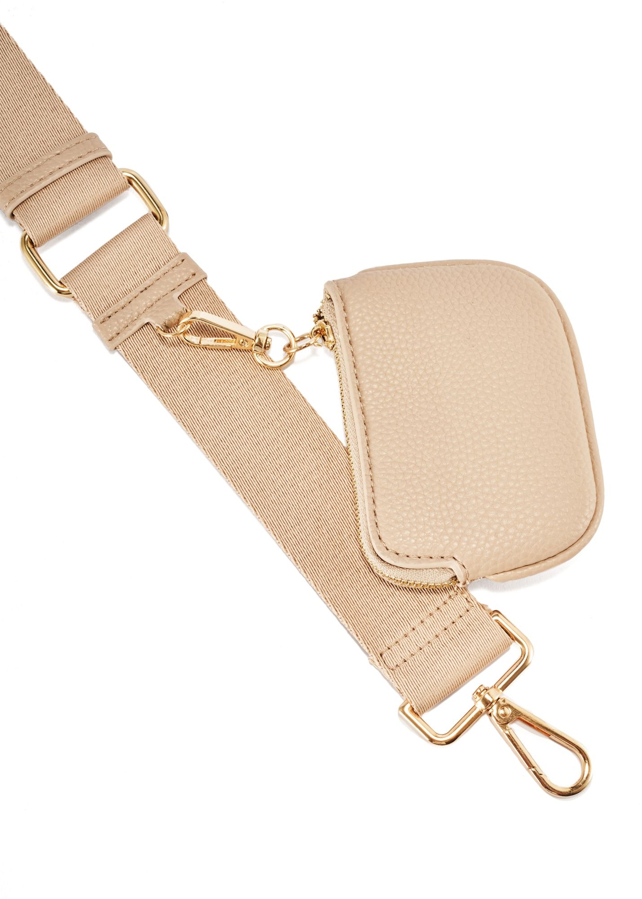 Beige women's hobo-style handbag TOREC-0829 A-80(Z 25) - close-up detail, on white background.