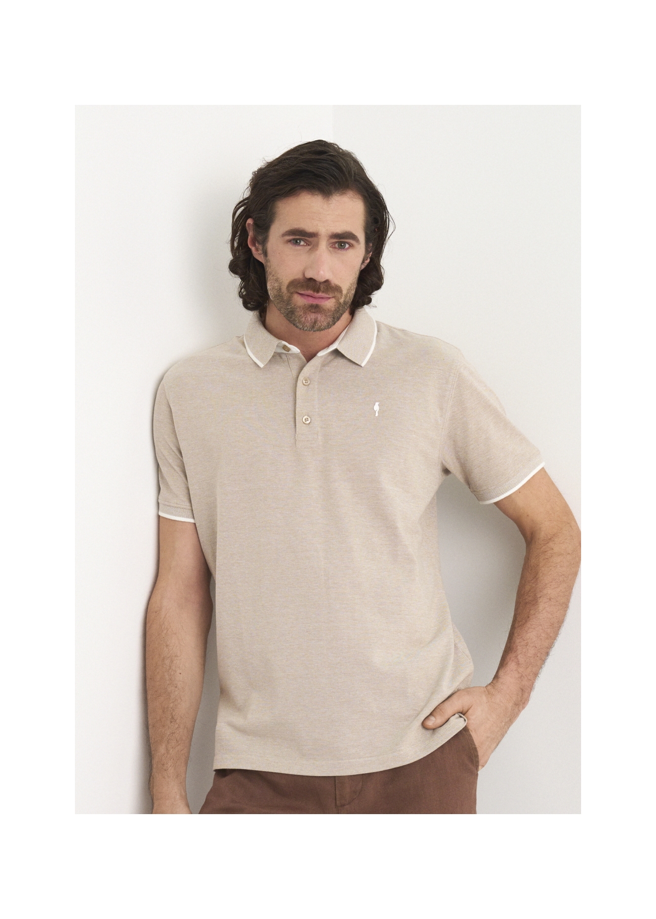 Koszulka polo POLMT-0049-81(W22)-01