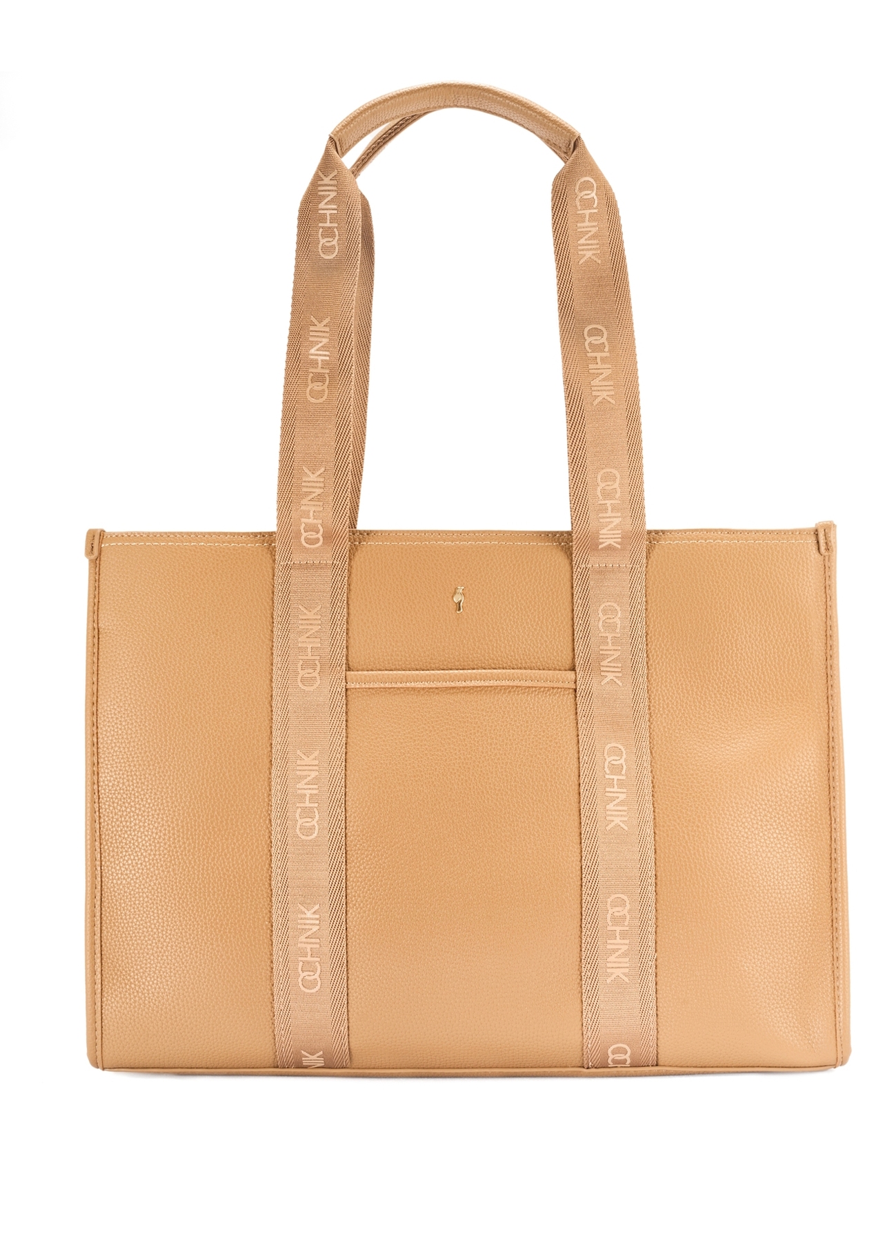 Large camel shopper bag TOREC-0977A-24(Z25)