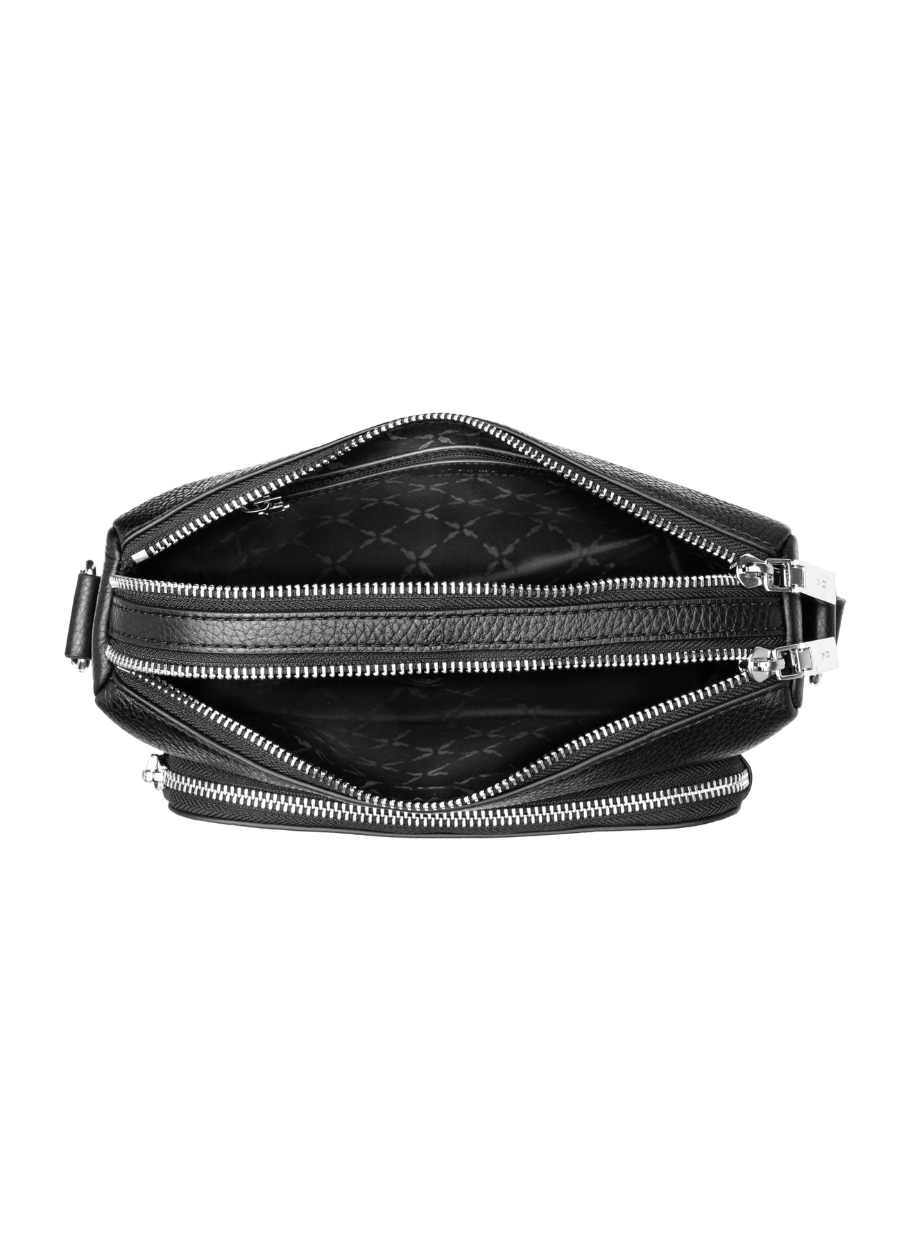 Black leather women's handbag TORES-1217-9I(W26)