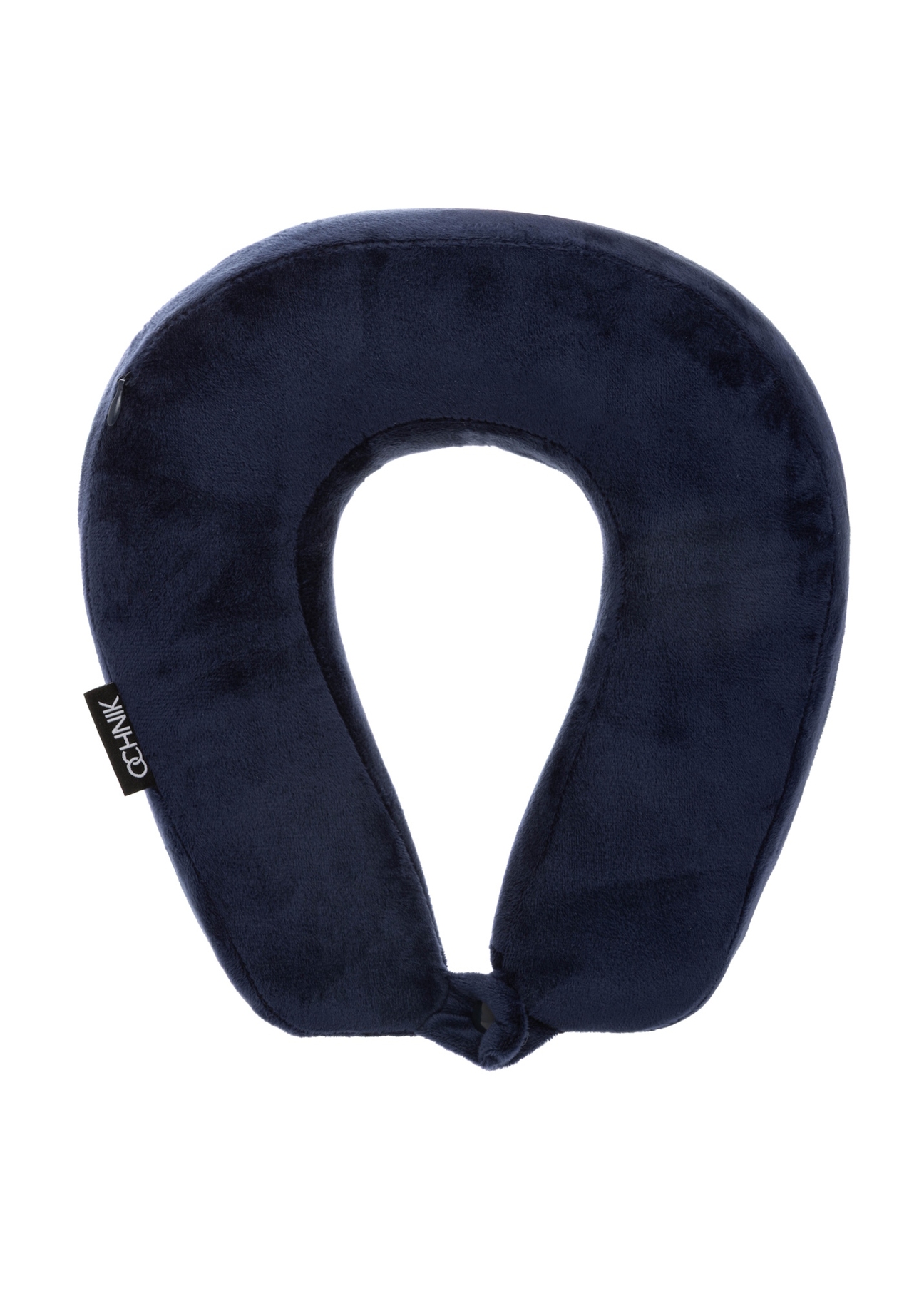 Navy blue soft headrest AW-014-0004-7D(W26), back view of the product on a white background.