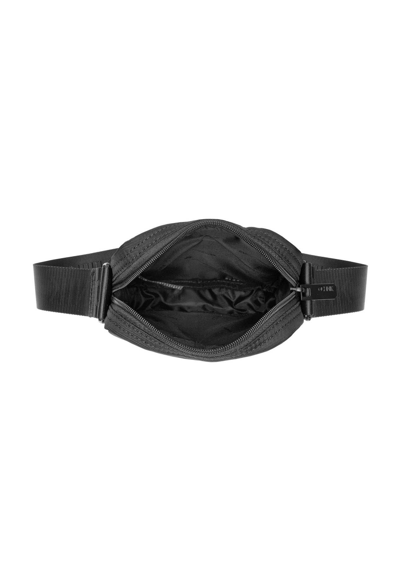 Men's city bag in black TORMN-0423-99(Z26), product view inside on a light background.