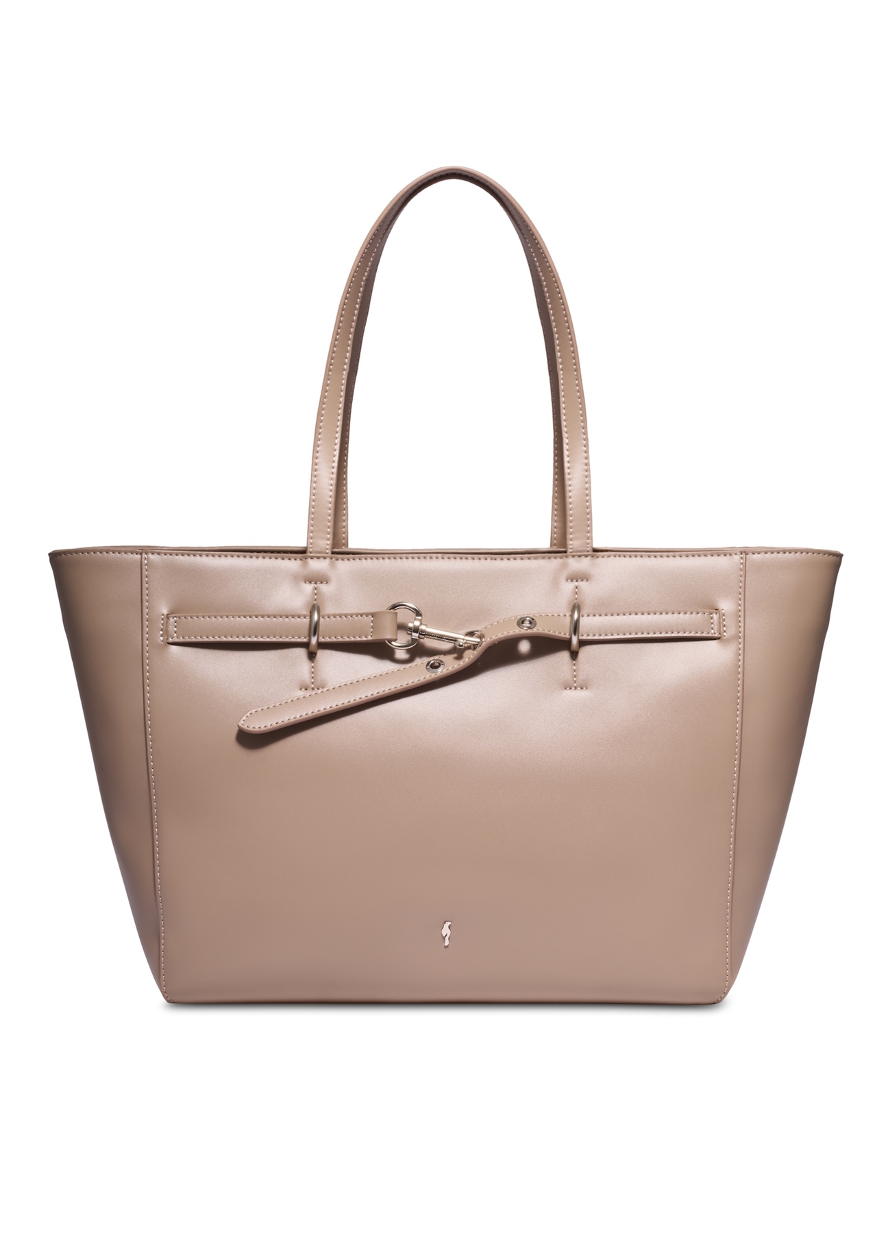 Women's shopper bag in cool beige color TOREC-1340-1K(Z26)