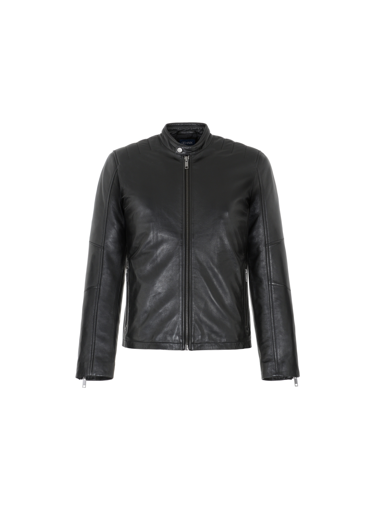 Men's leather jacket KURMS-0264-5491(W22)-03