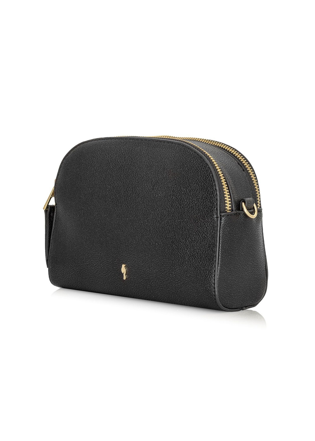 Black small women's handbag TOREC-0036E-99(Z25), diagonal view of the product on a white background.